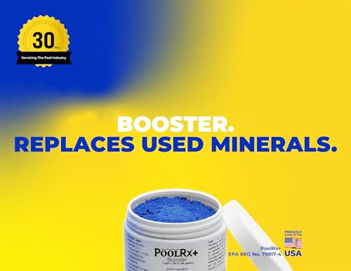 PoolRx+ Mineral Algaecide Unit + Booster Combo, Treats 7.5K-40K gallons for up to 6 Months, New Formula with Silver. - Image 2