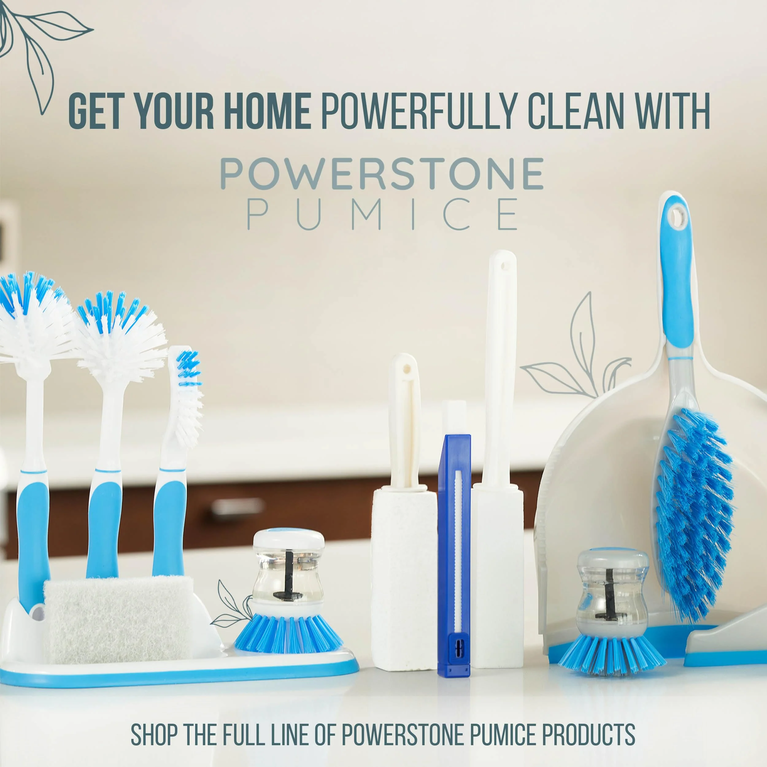 Powerstone Pumice Stone Toilet Bowl Cleaner with Handle (3-Pack) - A Reliable and Harmless Solution for Cleaning Limescale Deposits & Hard Water Stains on Toilets, Grills, Tiles, Grout & Pools - Image 2