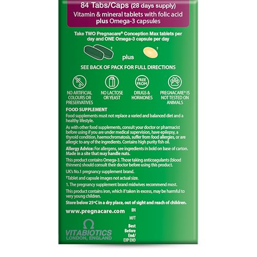 Pregnacare Max Fertility and Conception Support for Women - Maximum Support for Women Fertility, Conception and Ovulation - Image 4