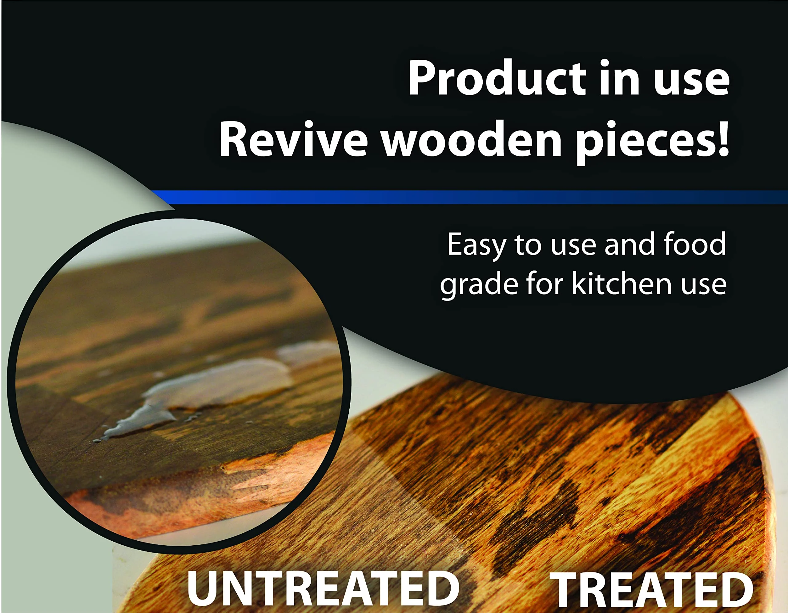 Premium 100% Pure Food Grade Mineral Oil USP, 4 Pack of Gallons, Food Safe Butcher Block and Cutting Board Oil, NSF Certified Material - Image 3