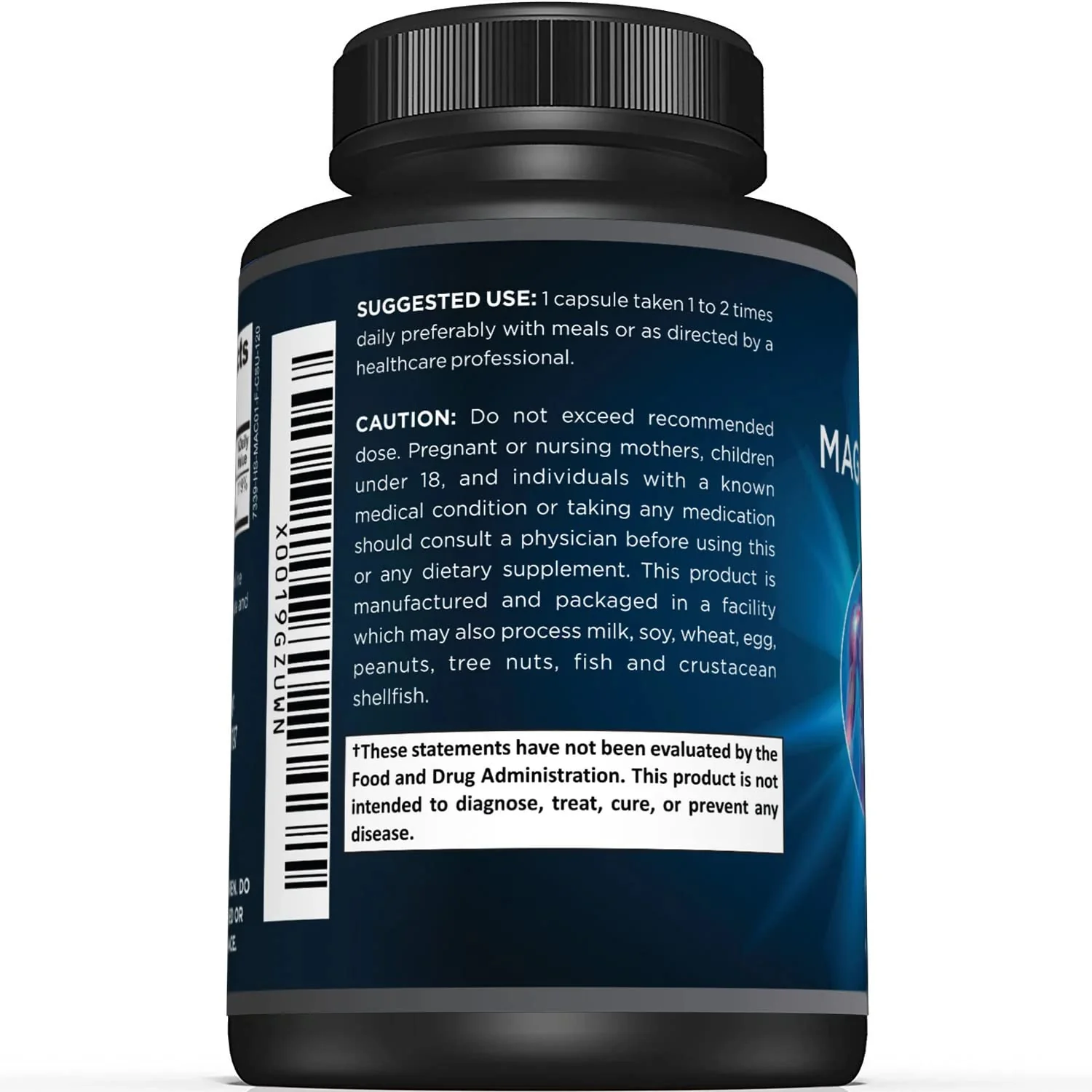 Premium Magnesium Citrate Capsules – Powerful 500mg Magnesium Oxide & Citrate Supplement – Helps Support Healthy Bones, Muscles, Teeth, Energy & Relaxation – 120 Vegetable Capsules - Image 7