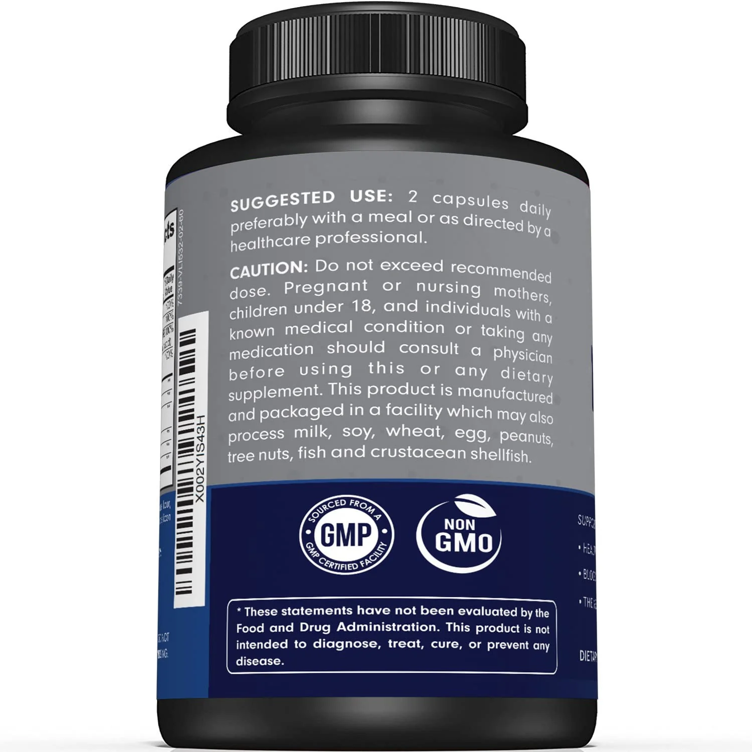 Premium Nerve Support Supplement – with Alpha Lipoic Acid (ALA) 600 mg, Acetyl-L-Carnitine (ALC) & Benfotiamine - Nerve Support Formula for Healthy Circulation, Feet, Hands & Toes - 60 Capsules - Image 6