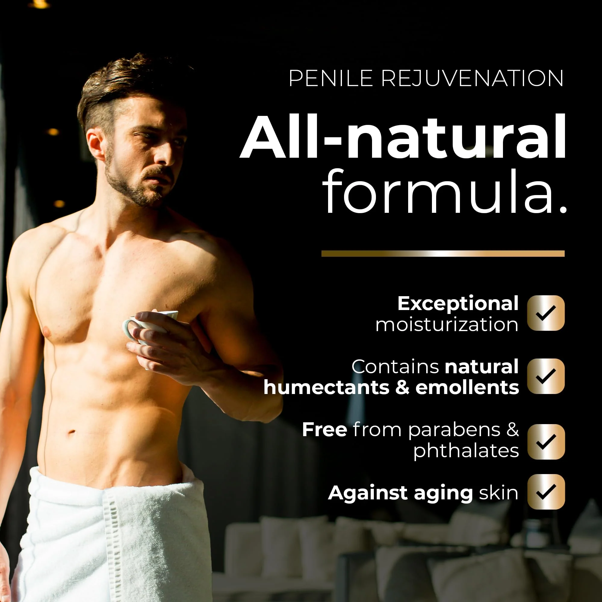 Premium Penile Health Creme for Dry and Sensitive Skin – Hydrating Moisturizer for Men’s Intimate Area – Supports Foreskin Restoration – Fragrance-Free Formula – 4oz - Image 4