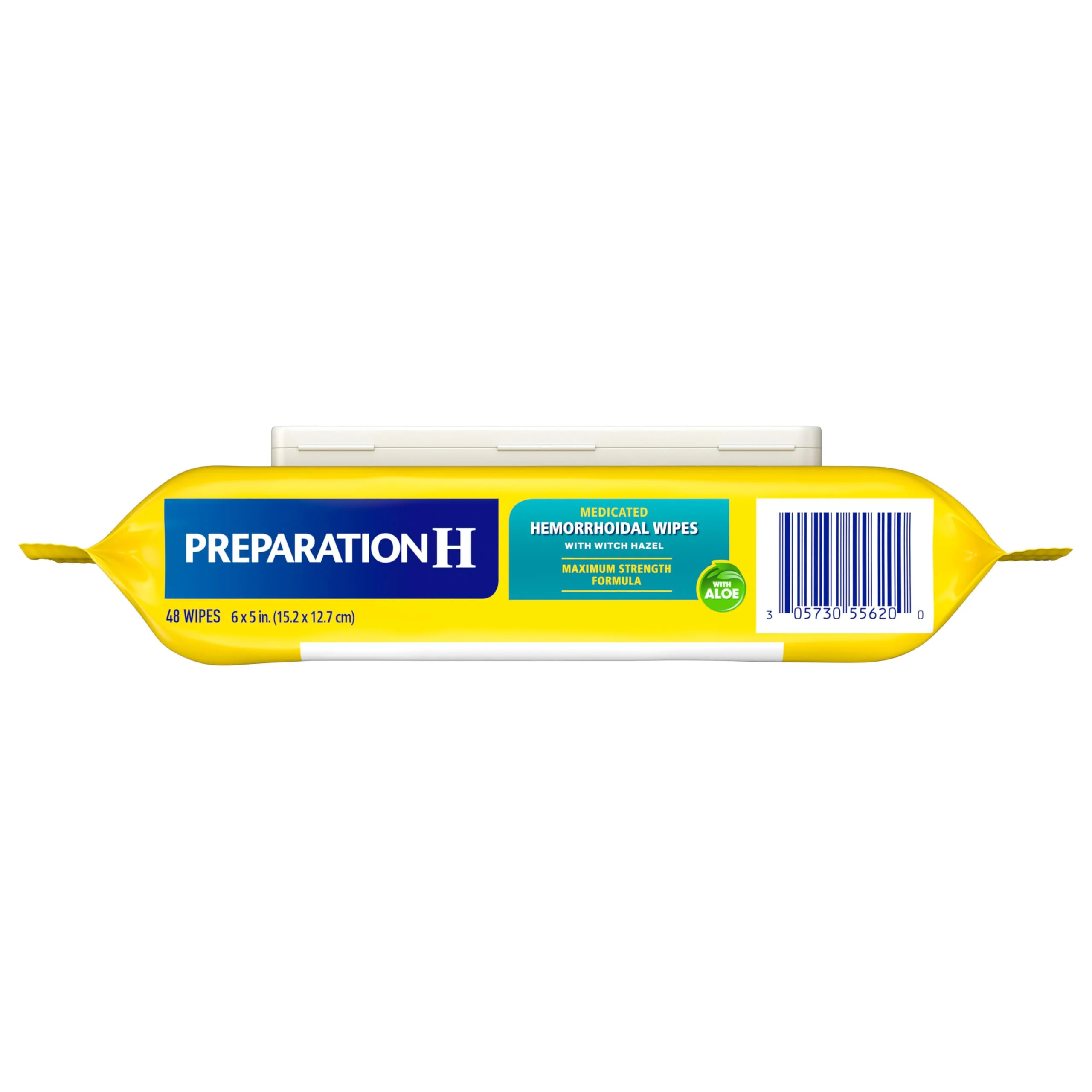 Preparation H Hemorrhoid Flushable Wipes with Witch Hazel for Skin Irritation Relief - 48 Count (Pack of 4) - Image 9