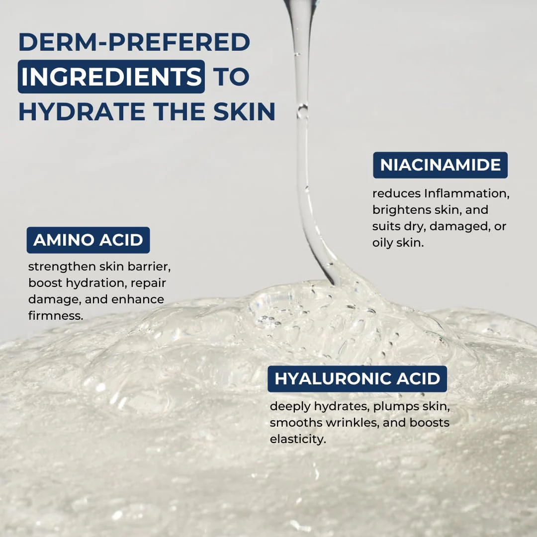 Prettyboy Fresh Start Gentle Face Cleanser | Hydrating & Exfoliating with Niacinamide, Hyaluronic Acid, and Amino Acids | Dermatologist-Approved, Sensitive Skin-Friendly, Daily Facial Wash - Image 5