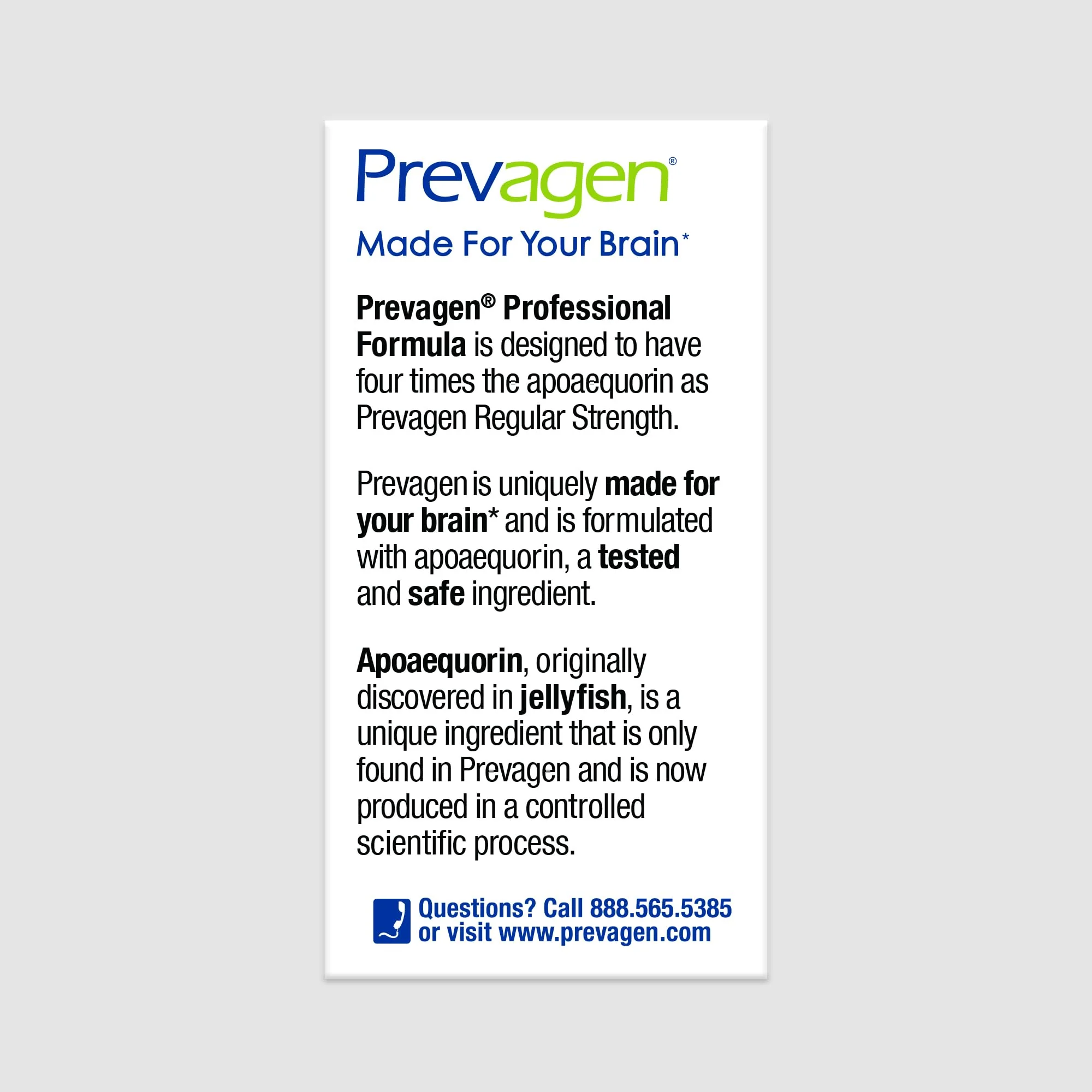 Prevagen Regular Strength - 30 Capsules (1 Month Supply) | Formulated for Your Brain | 10mg of Apoaequorin Plus Vitamin D3 with 7-Day Pill Minder - Image 9