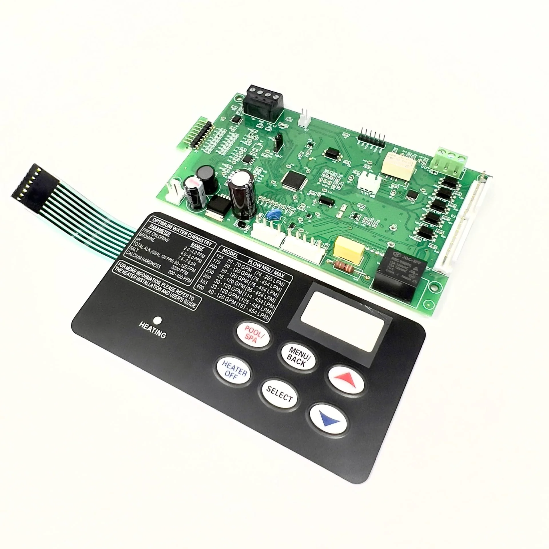 Primeco 42002-0007S, 461105 Replacement Control Board, 472610Z Switch Pad For Pentair Mastertemp Sta-Rite Max-E-Therm Natural Gas Pentair NA and LP Series Pool/Spa Heater - 1 YEAR WARRANTY