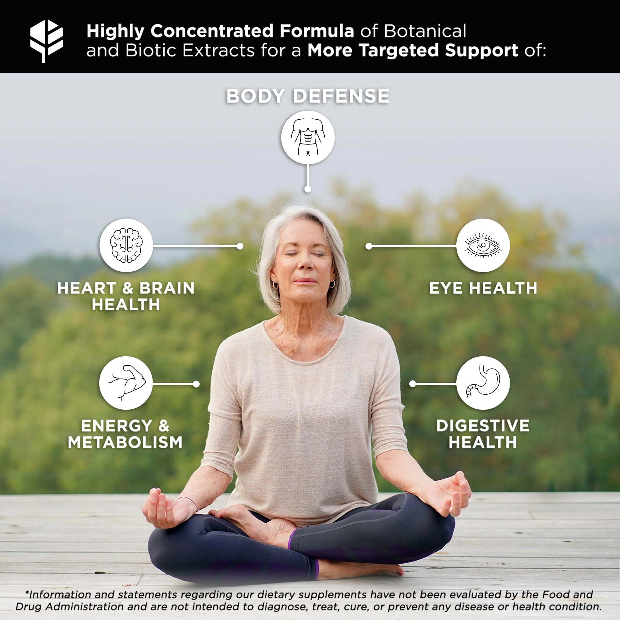 Primitive Scientific Whole Food Daily Essential Multivitamins for Adults and Seniors - 2X a Day - Vitamin A, C, D, E, B12 and Minerals - Natural and Holistic Support (60 Capsules) - Image 3