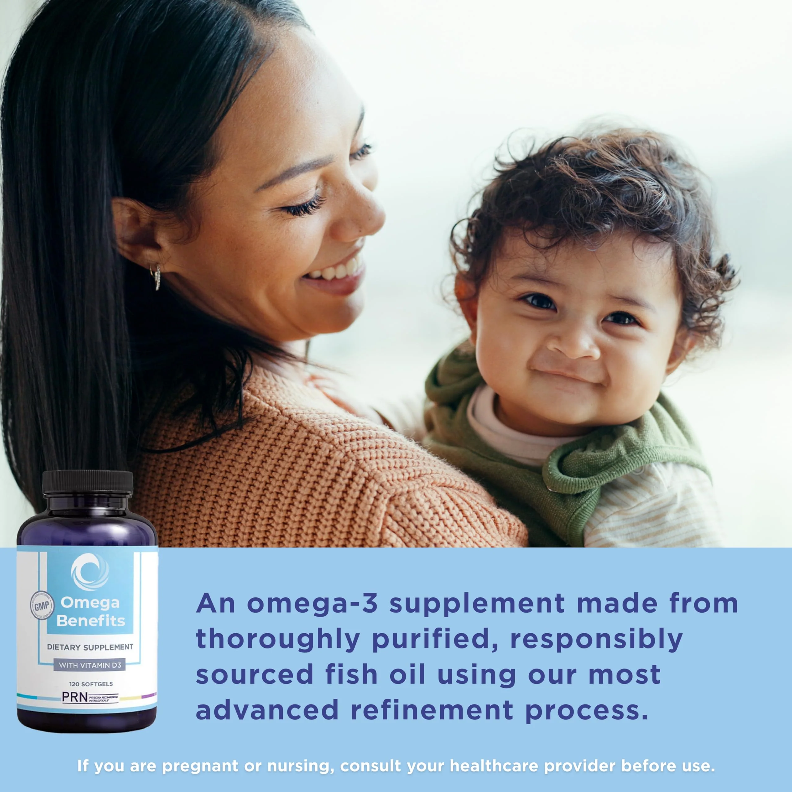 PRN Omega 3 Supplement - 120 Softgels, 30-Day Supply - Fish Oil Omega 3 Supplements with 1680 mg EPA & 560 mg DHA - rTG Omega-3 + Vitamin D for Skin, Joint, Brain, Eye & Heart Health - Image 6