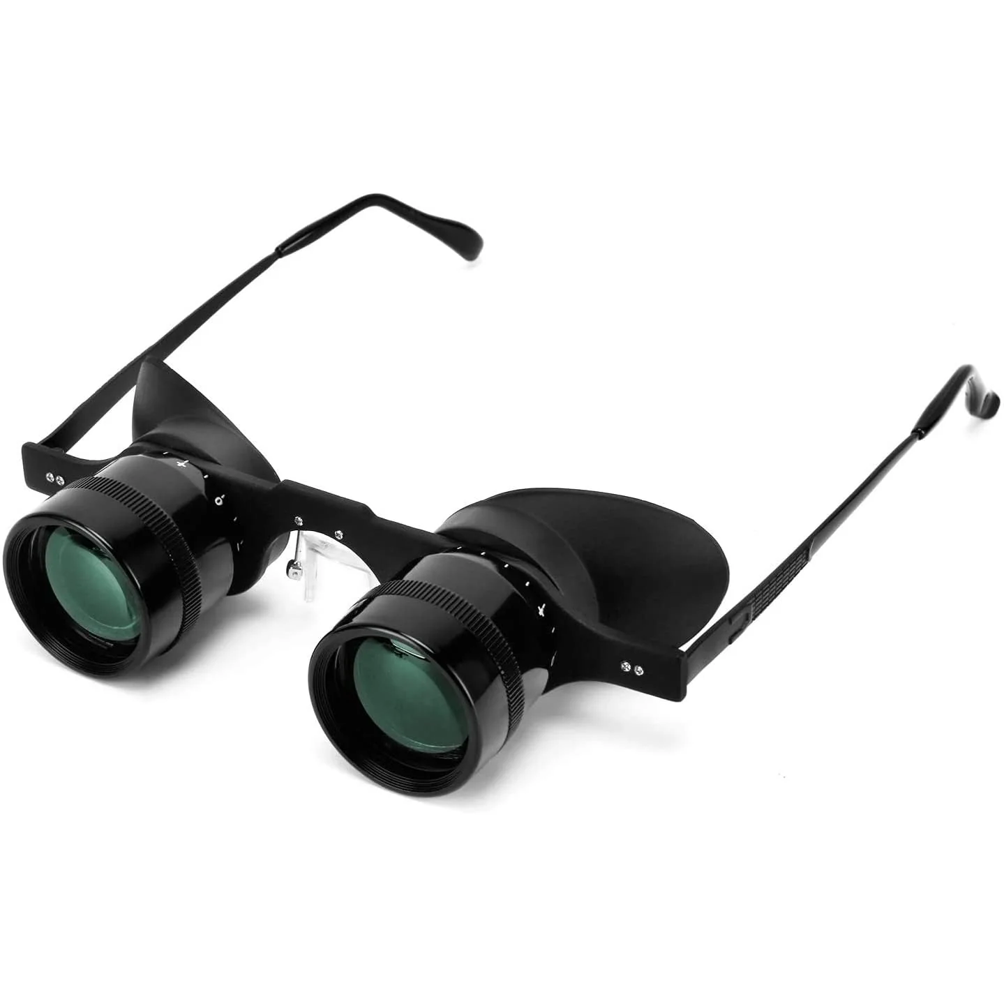 Professional Hands-Free Binocular Glasses for Fishing, Bird Watching, Sports, Concerts, Theater, Opera, TV, Sight Seeing, Hands-Free Opera Glasses for Adults Kids (Green Film Optics)-Upgraded - Image 2