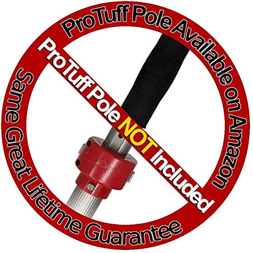 ProTuff 17" Silt Net Pool Skimmer for PROS – “490 Promise” Unlimited Unconditional Replacement – Ultra-Durable Ultra Fine Net for Silt – Heavy-Duty Aluminum Frame, EZ-Clip & Deep Bag for Cleaning - Image 2