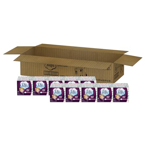 Puffs Ultra Soft Non-Lotion Tissues, 10 Cubes, 56 Tissues Per Box - Image 4