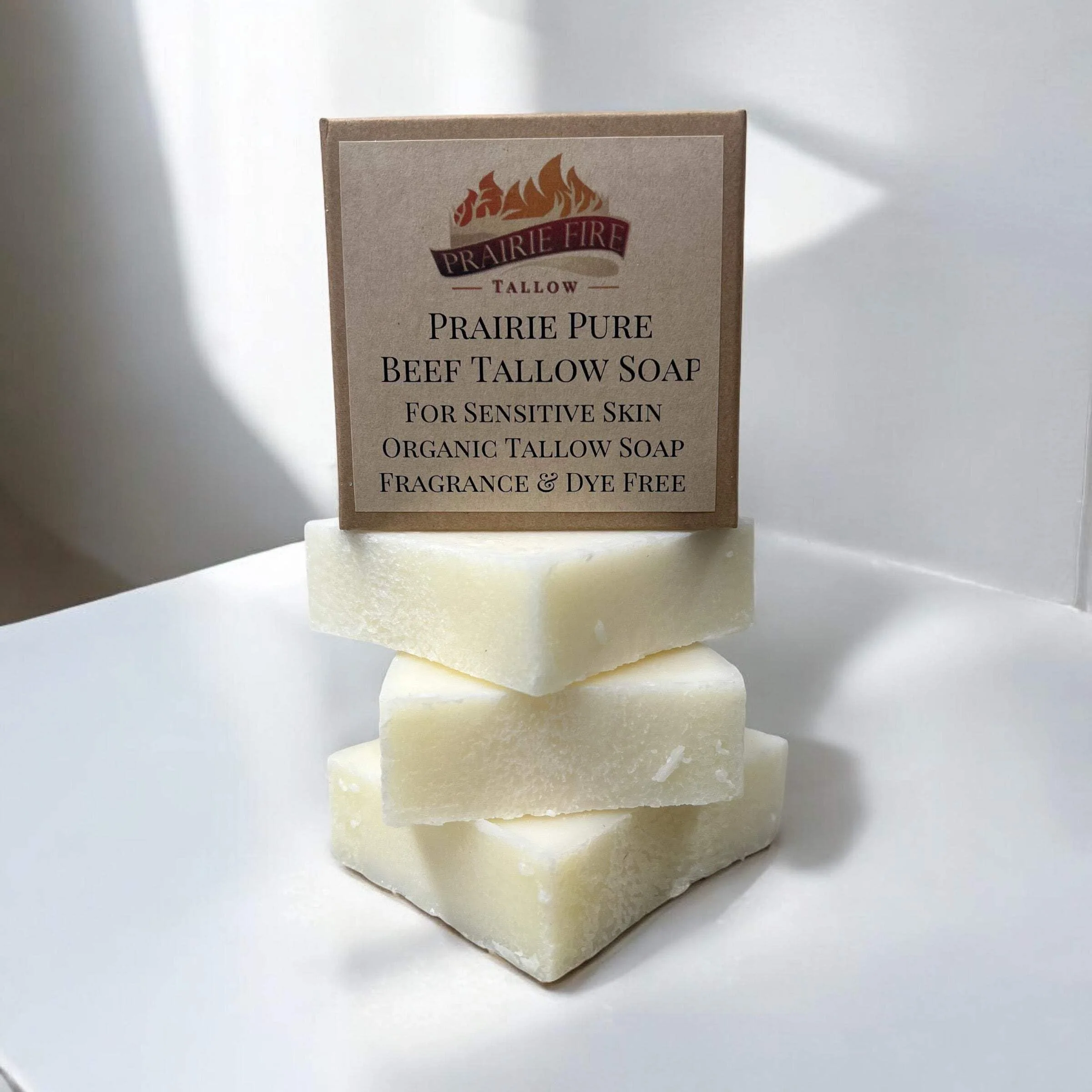 Pure Beef Tallow Soap Bar, (3 Pack) Grass Fed and Finished - Face, Body and Hair - Cleans, Moisturizes, Soothes, and Hydrates. Natural and Organic Frankincense - Image 9