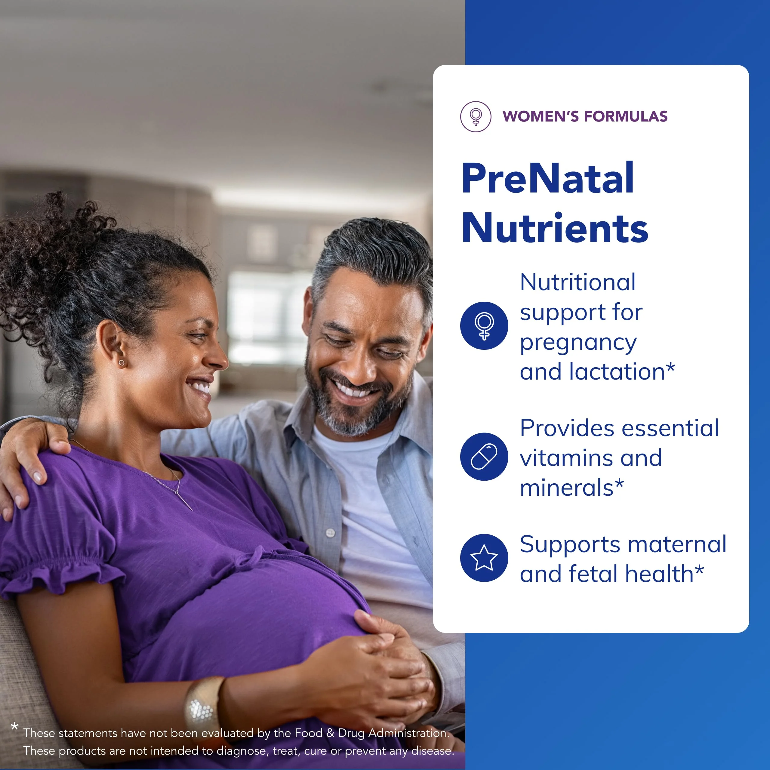 Pure Encapsulations PreNatal Nutrients - for Pregnancy & Lactation - Aids Energy & DNA Development* - with Folate, Choline & Iron - Gluten Free & Non-GMO - 60 Capsules - Image 3