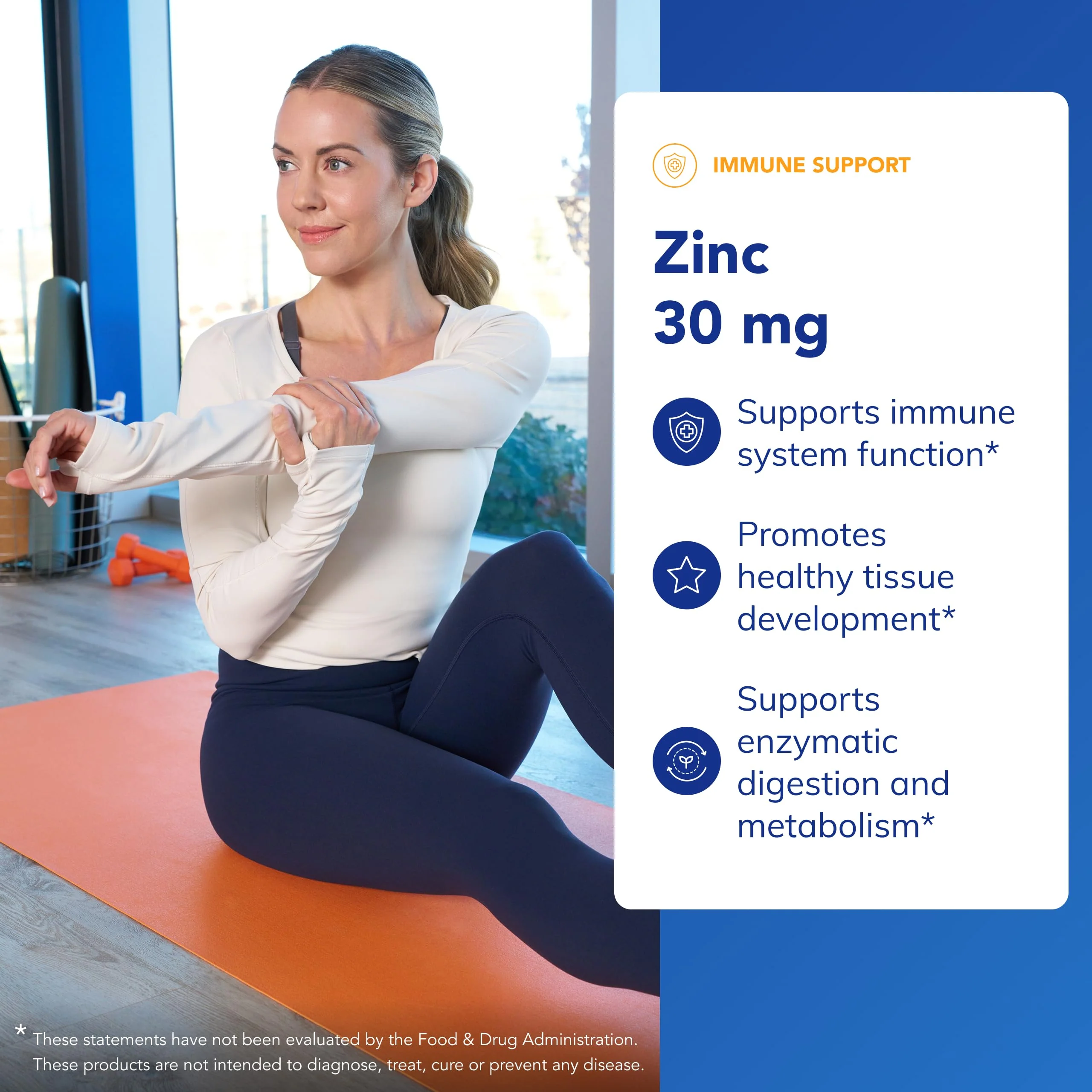 Pure Encapsulations Zinc 30 mg - Supplement for Immune System Support, Growth and Development, and Wound Healing* - with Zinc Picolinate 30 mg - 60 Capsules - Image 3