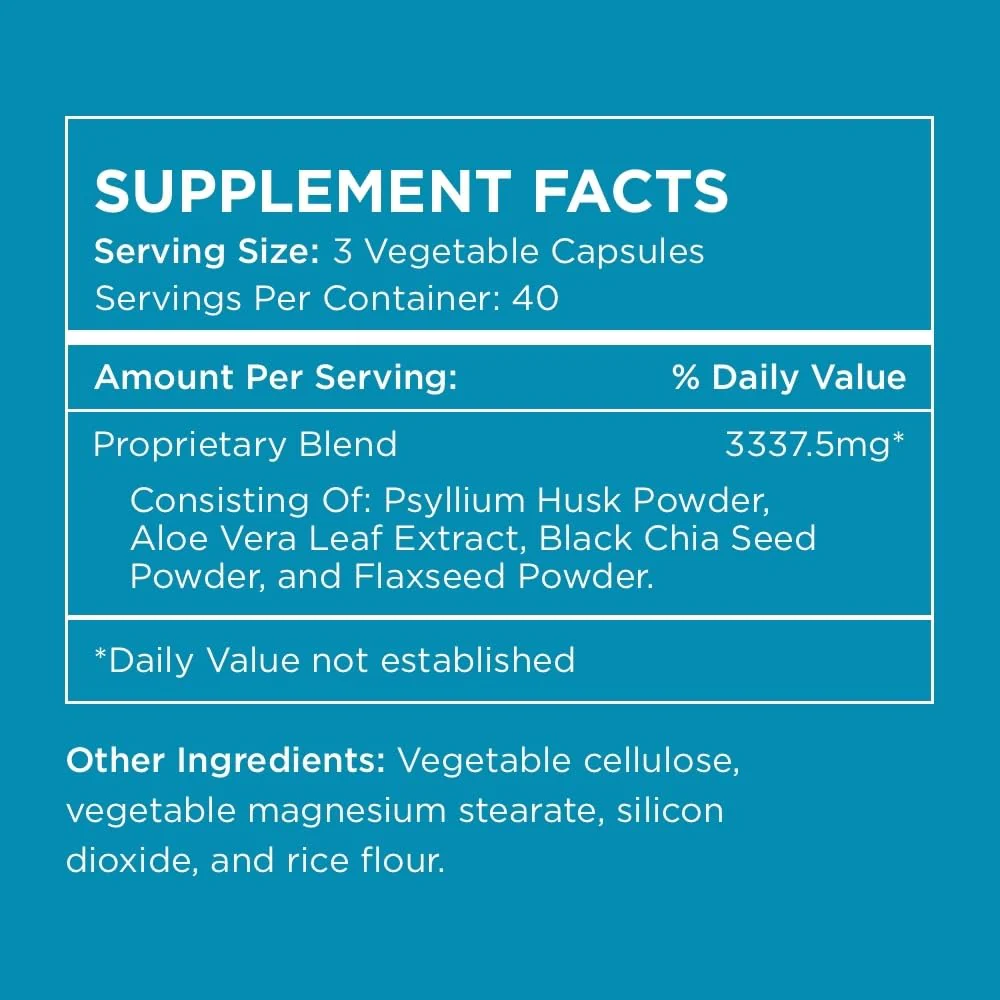 Pure for Men Stay Ready Fiber Extra Strength Supplement | Digestive Regularity | Bowel Movement & Gut Health Support | Vegan Cleanliness | Proprietary Formula | 120 Vegan XL Capsules - Image 6