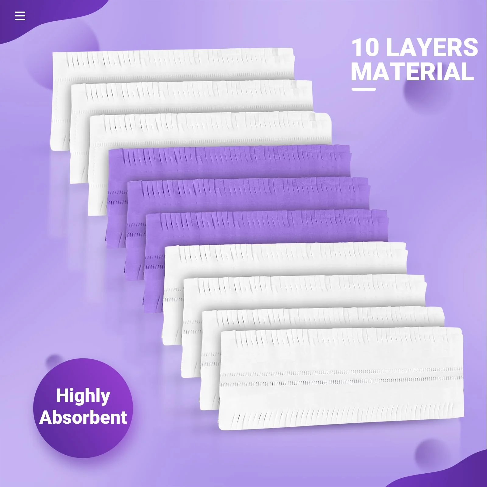 Pure Realm 32 Count Disposable Power mop Refills for Swiffer Power Mop Multi-Surface and PowerMop Wood , Unscented Powermop Clean Replacement Mopping Pad - Image 3