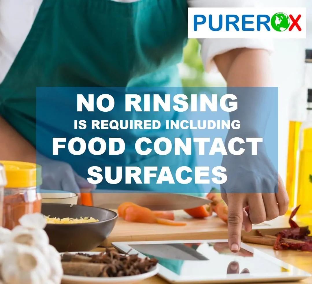 PUREROX disinfectant (3.4oz, 2pk) TSA Approved travel size. Eliminate 99.9999% viruses Norovirus, MRSA, Fungus, Bacteria. Hospital Grade. Safe for Use Anywhere. No residue. Suitable for All Surfaces. - Image 3