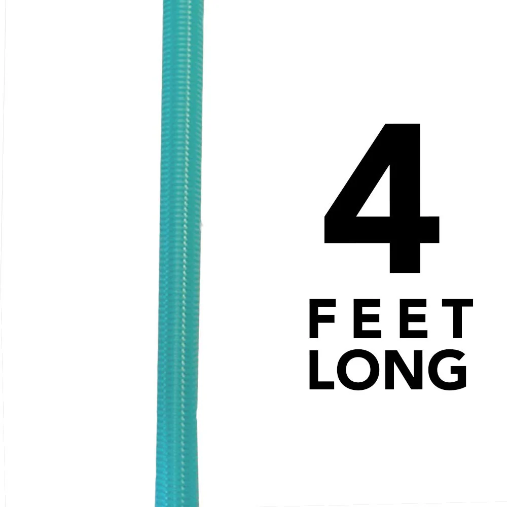 Puri Tech 6 Pack Universal Pool Cleaner Hose 48" Long Aqua Color for Kreepy Krauly, Baracuda G3, G4 - Image 6