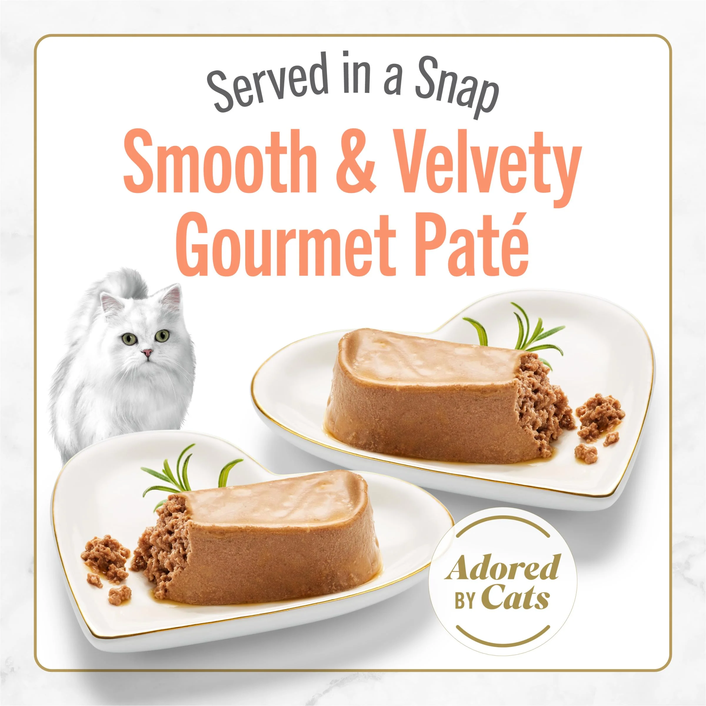 Purina Fancy Feast Petites Wild Alaskan Salmon Entrée Gourmet Wet Cat Food Pate - (Pack of 12) 2.8 oz. Tubs - Image 11