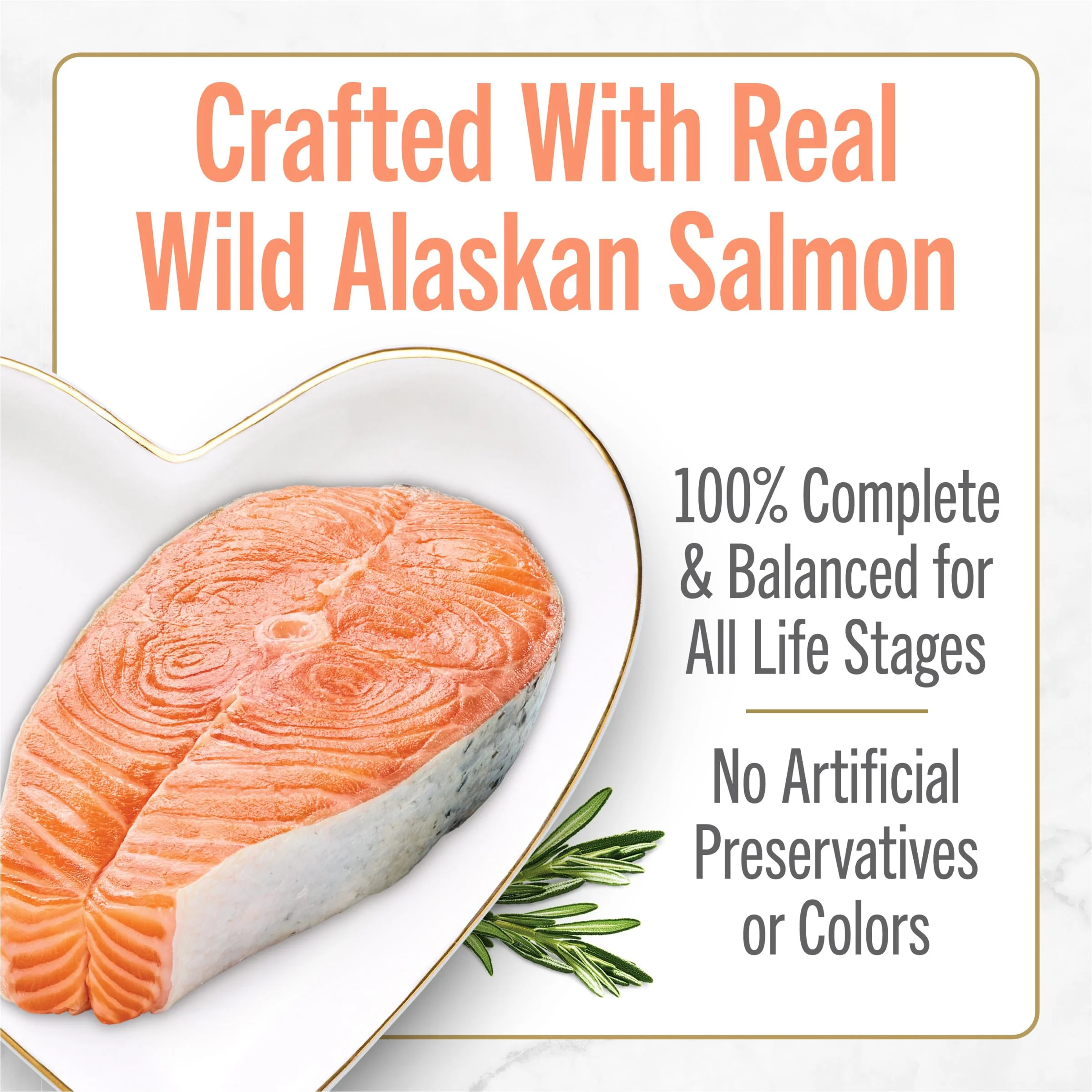 Purina Fancy Feast Petites Wild Alaskan Salmon Entrée Gourmet Wet Cat Food Pate - (Pack of 12) 2.8 oz. Tubs - Image 9