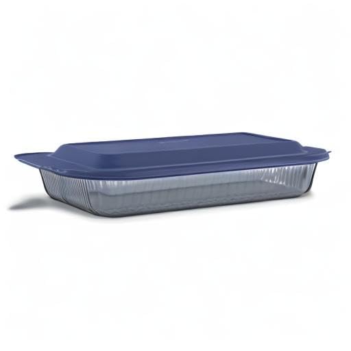 Pyrex Colors Tinted (9x13) Glass Baking Dish with BPA-Free Lid, Oblong Bakeware Glass Pan For Casserole & Lasagna, Dishwasher, Freezer, Microwave and Pre-Heated Oven Safe, Smoke - Image 2