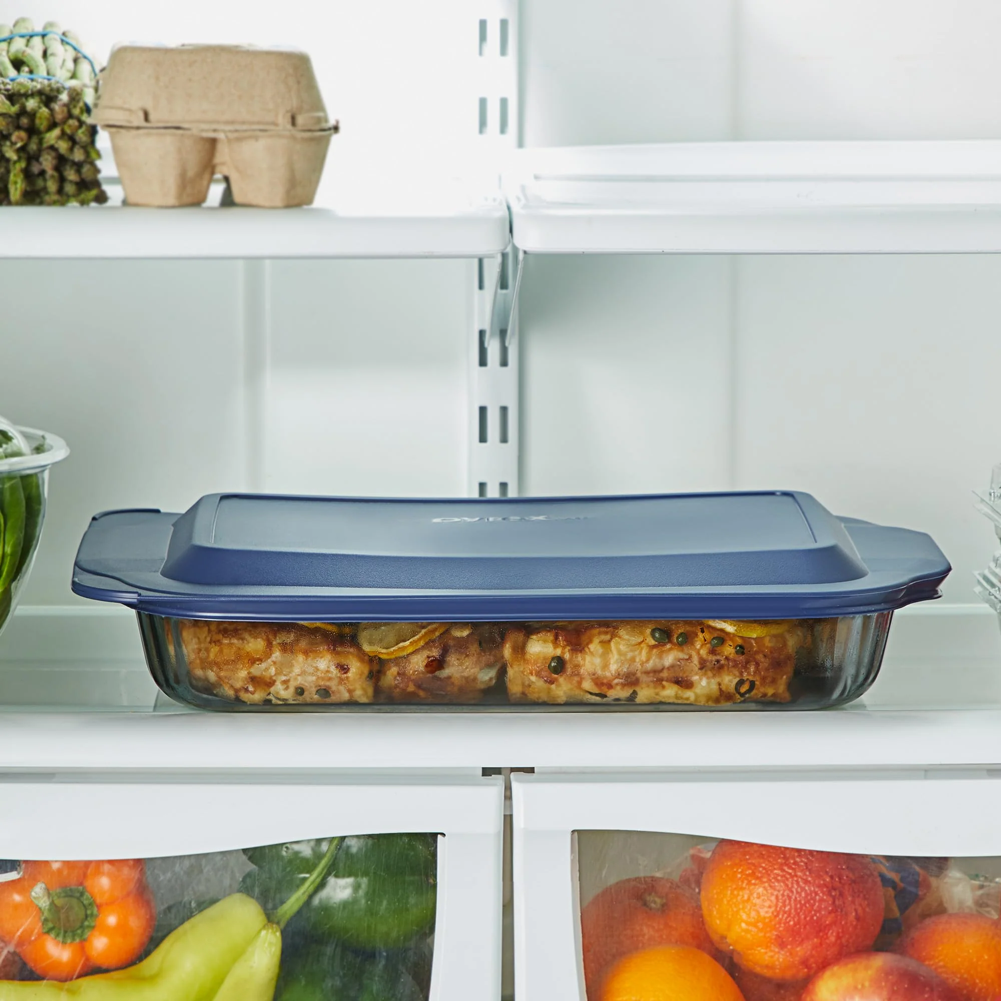 Pyrex Colors Tinted (9x13) Glass Baking Dish with BPA-Free Lid, Oblong Bakeware Glass Pan For Casserole & Lasagna, Dishwasher, Freezer, Microwave and Pre-Heated Oven Safe, Smoke - Image 4