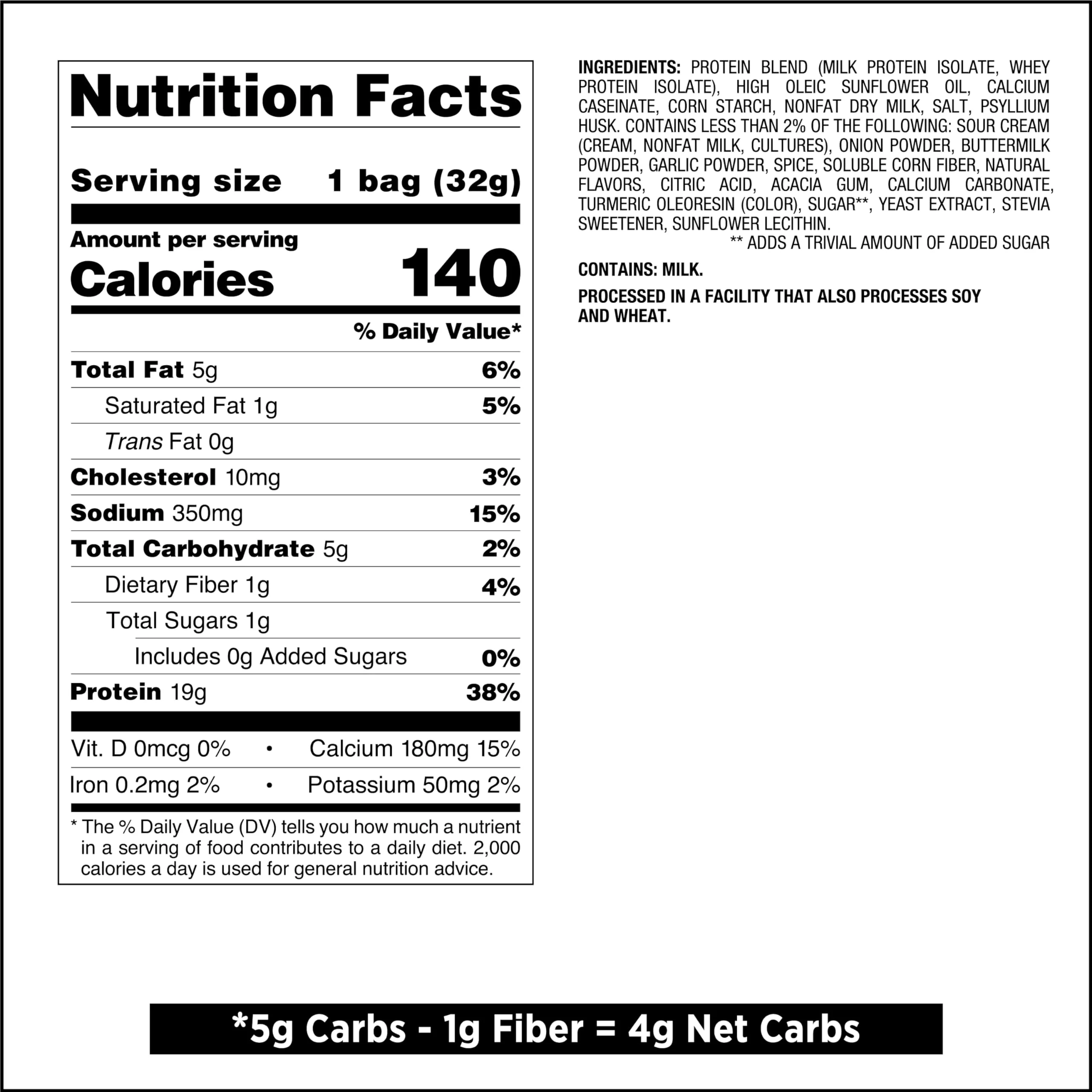 Quest Nutrition Protein Chips Variety Pack, BBQ, Cheddar & Sour Cream, Sour Cream & Onion, High Protein, Low Carb, 1.1 oz (Pack of 12) - Image 7
