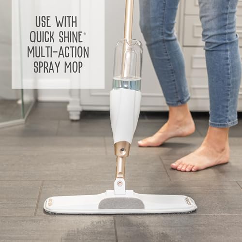 Quick Shine Hardwood Floor Cleaner 27oz, 2Pk| Use in Spray & Vac Mops| Removes Dirt & Scuff Marks| Ready-to-Use, Streak Free, No Rinse| Safer Choice Cleaner| Perfect for Gentle and Effective Cleaning - Image 6