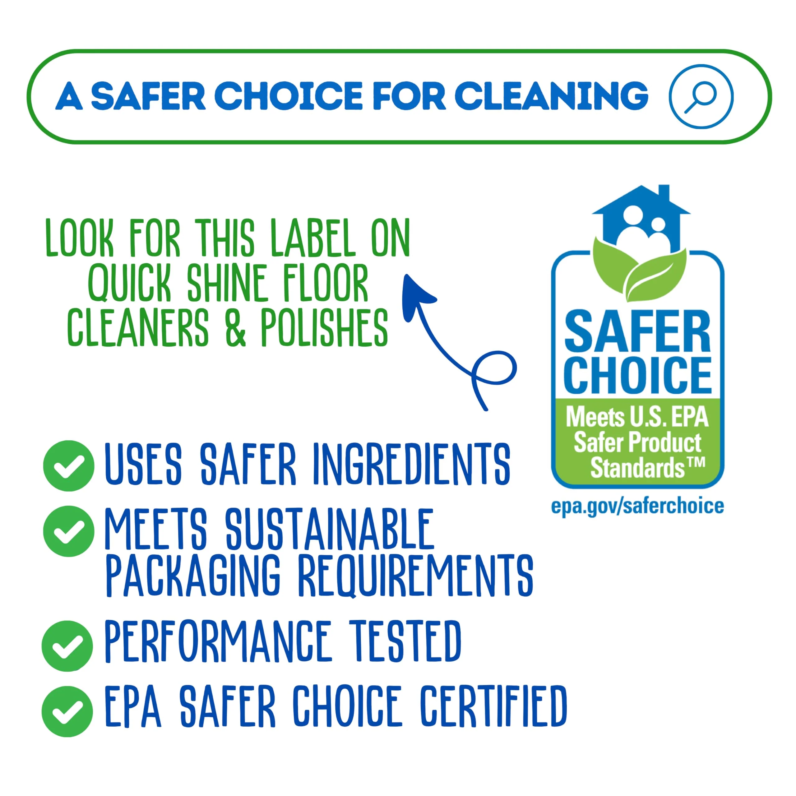 Quick Shine Hardwood Floor Cleaner & Wood Floor Polish w/Plant-Derived Carnauba 27oz Bottles,Removes Scratches,Safer Choice,A Clean That Can Be Seen,(Pack of 4) - Image 5
