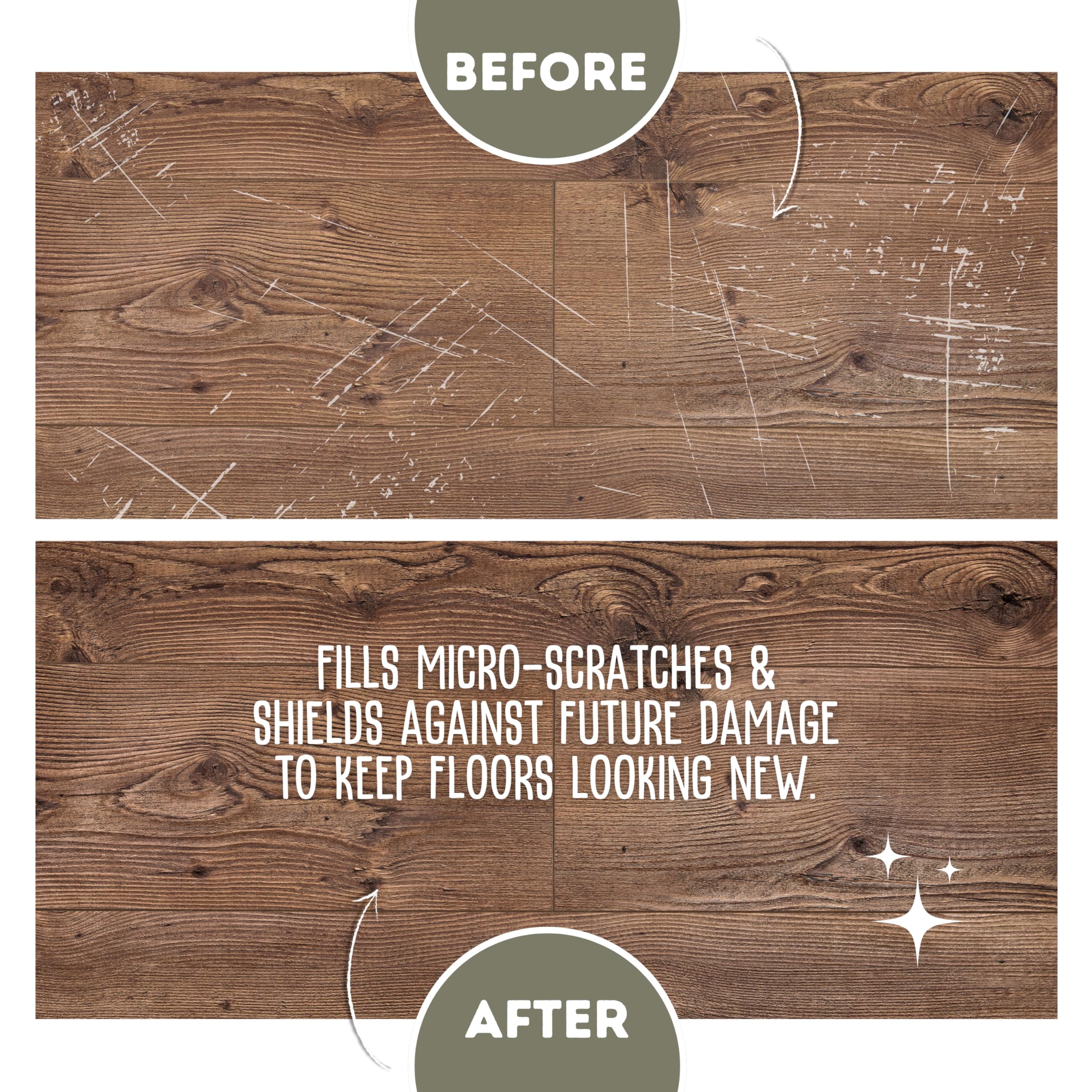 Quick Shine Hardwood Floor Luster-Polish 27oz-2pk | Plant-Derived w/Carnauba | Safer Choice, No PFAS, pH Neutral | Ready to Use Formula w/Anti-Slip Technology | Simply Squirt & Spread | Made in USA - Image 15