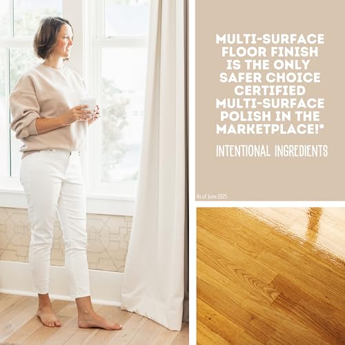 Quick Shine Multi-Surface Floor Finish-Polish 64oz-4pk | Safer Choice, No PFAS, pH Neutral Clean Shine Technology | Squirt & Spread | For Wood, Laminate, LVP, LVT, Tile & Stone | Made in USA - Image 8