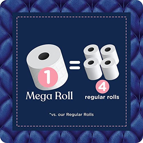 Quilted Northern Ultra Plush Toilet Paper with Sweet Lilac & Vanilla Scented Tube, 6 Mega Rolls = 24 Regular Rolls, 3 Ply Soft Toilet Tissue - Image 3