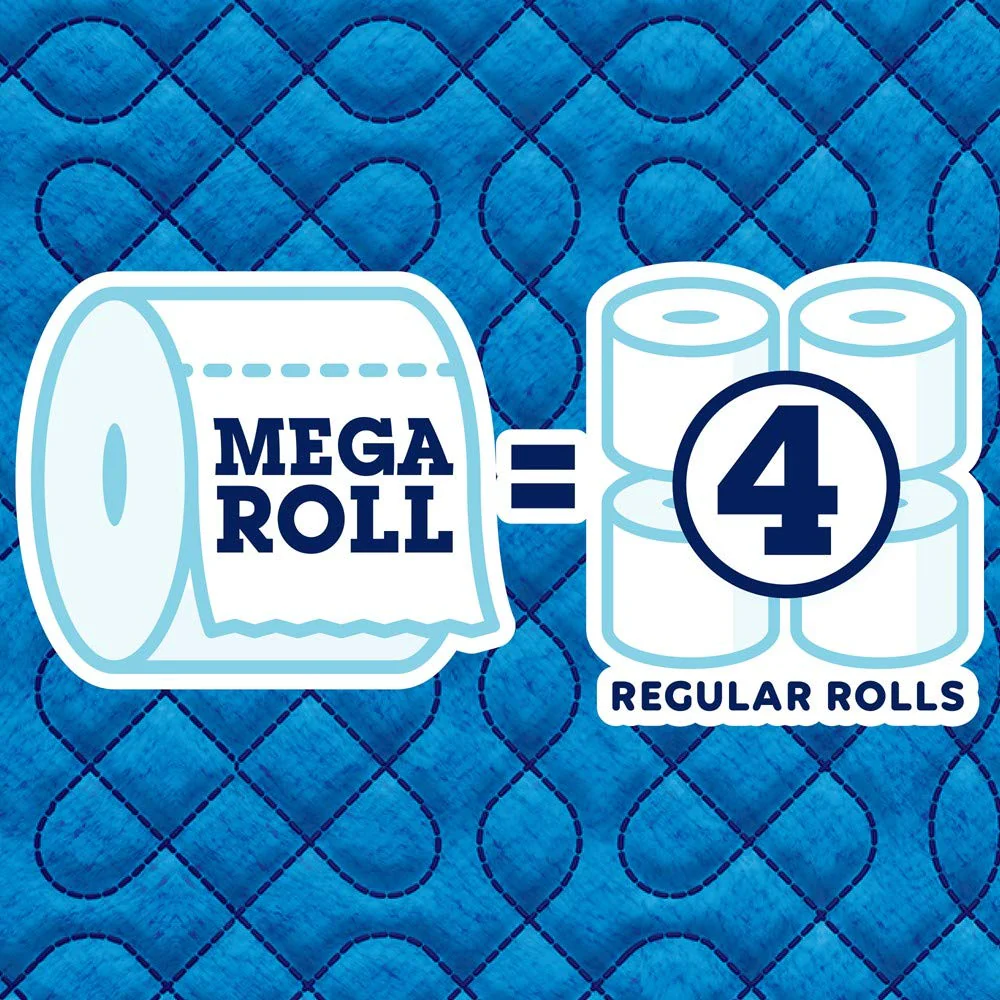 Quilted Northern Ultra Soft & Strong, Toilet Paper, 12 Mega Rolls - Image 4