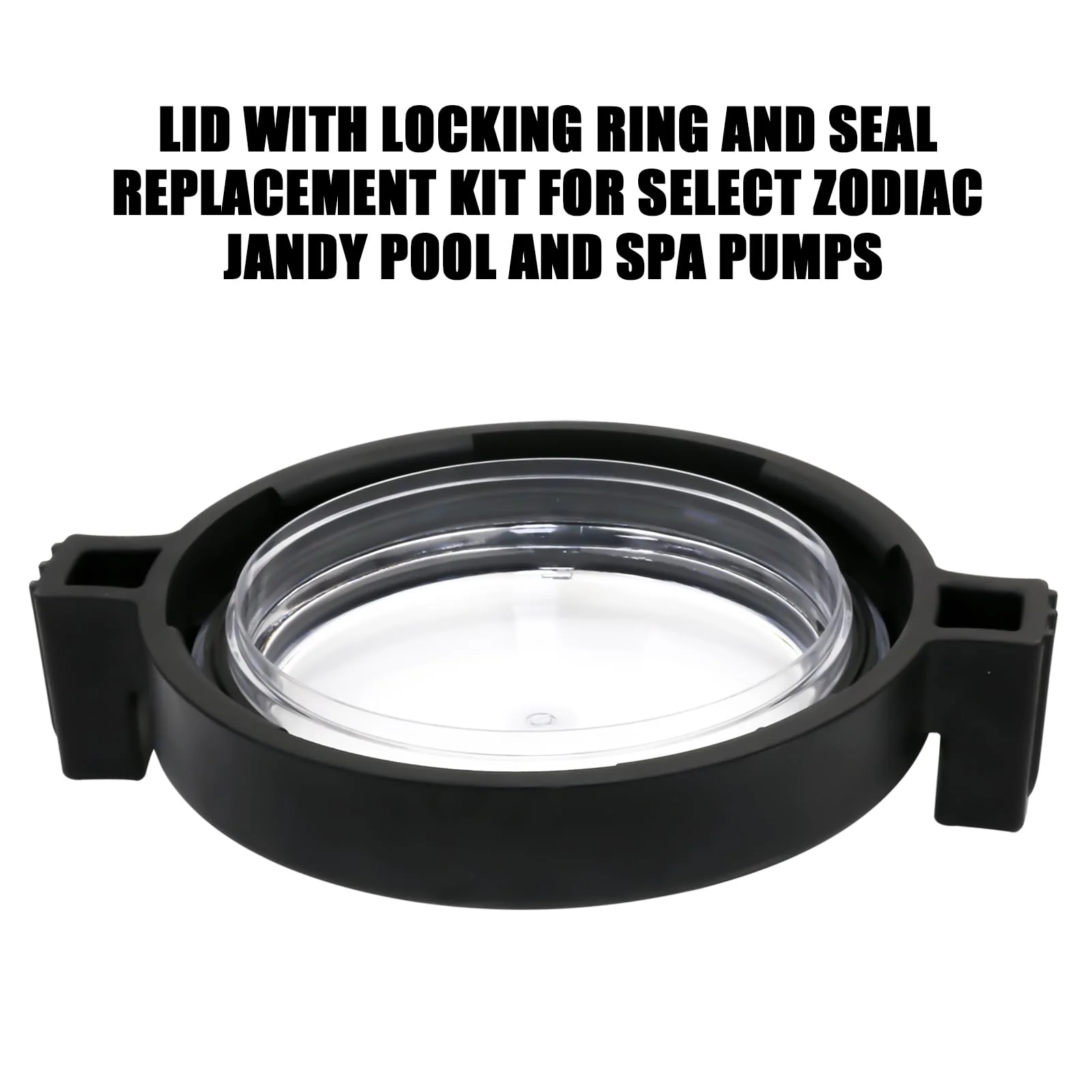 R0445800 Lid with Locking Ring, Pool Pump Lid for Zodiac Jandy Stealth, WaterFall series pump also compatible with Zodiac Jandy ePump variable speed pump and Spa Pumps-model JEP, SHPF, SHPM, SWF - Image 4