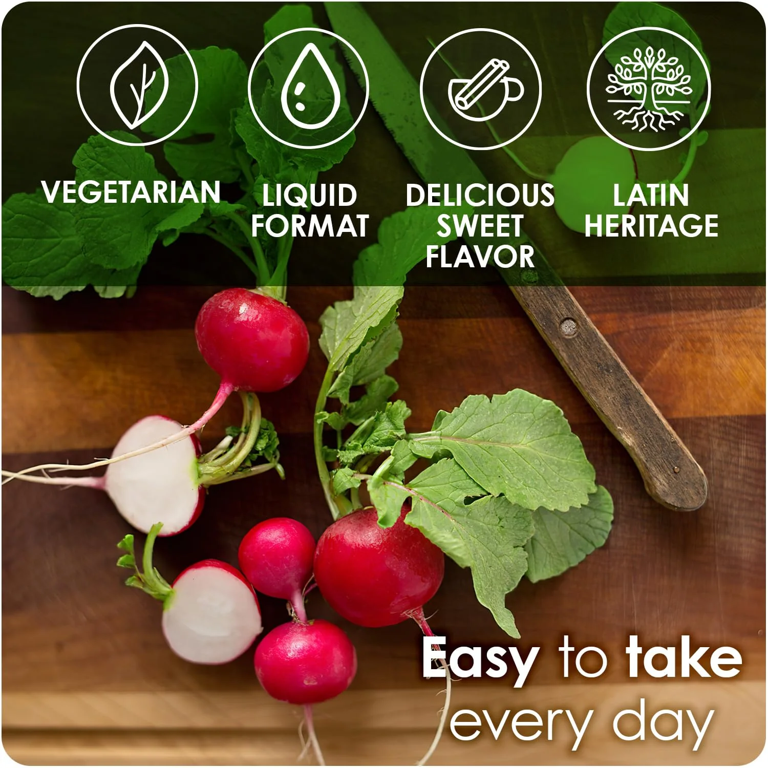 Rabano Yodado Ionized Radish Dietary Liquid Supplement with Iodine, Vitamin B1, B6 & B12, Wellness & Digestive Support, Helps Maintain Natural Energy & Nutrient Balance, 8 Fl Oz, Pack of 3 - Image 5