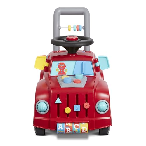 Radio Flyer Tinker Truck With Lights & Sounds, Toddler Ride On Toy, For Ages 1-3, Red - Image 3