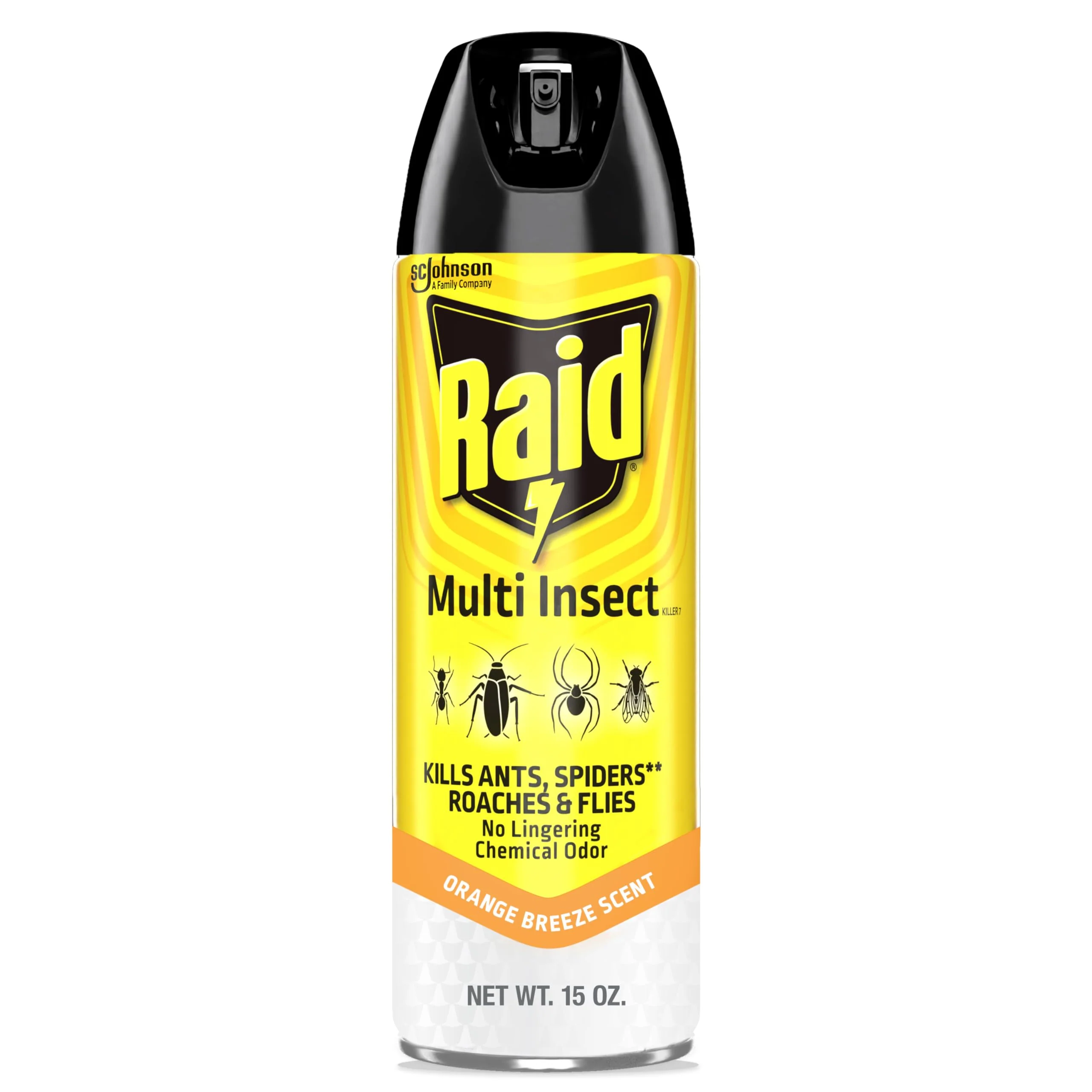 Raid Multi Insect Killer, Orange Breeze 15 Ounce (Pack of 1) - Image 2