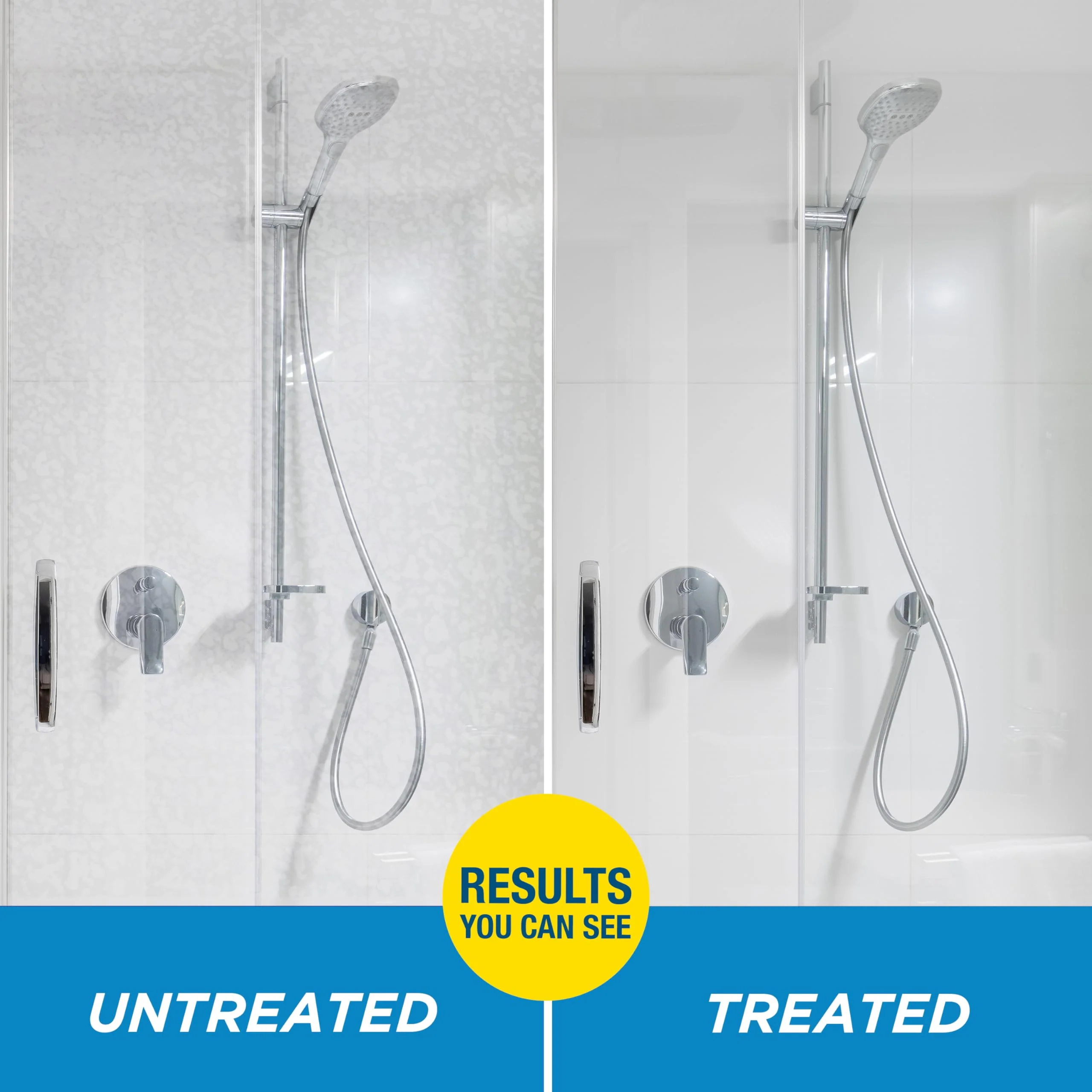 Rain-X 630542 Shower Door Water Repellent, Protects Glass Shower & Doors From Soap Residue And Hard Water Stains Leaving Your Bathroom Beautiful (Pack of 2) - Image 4