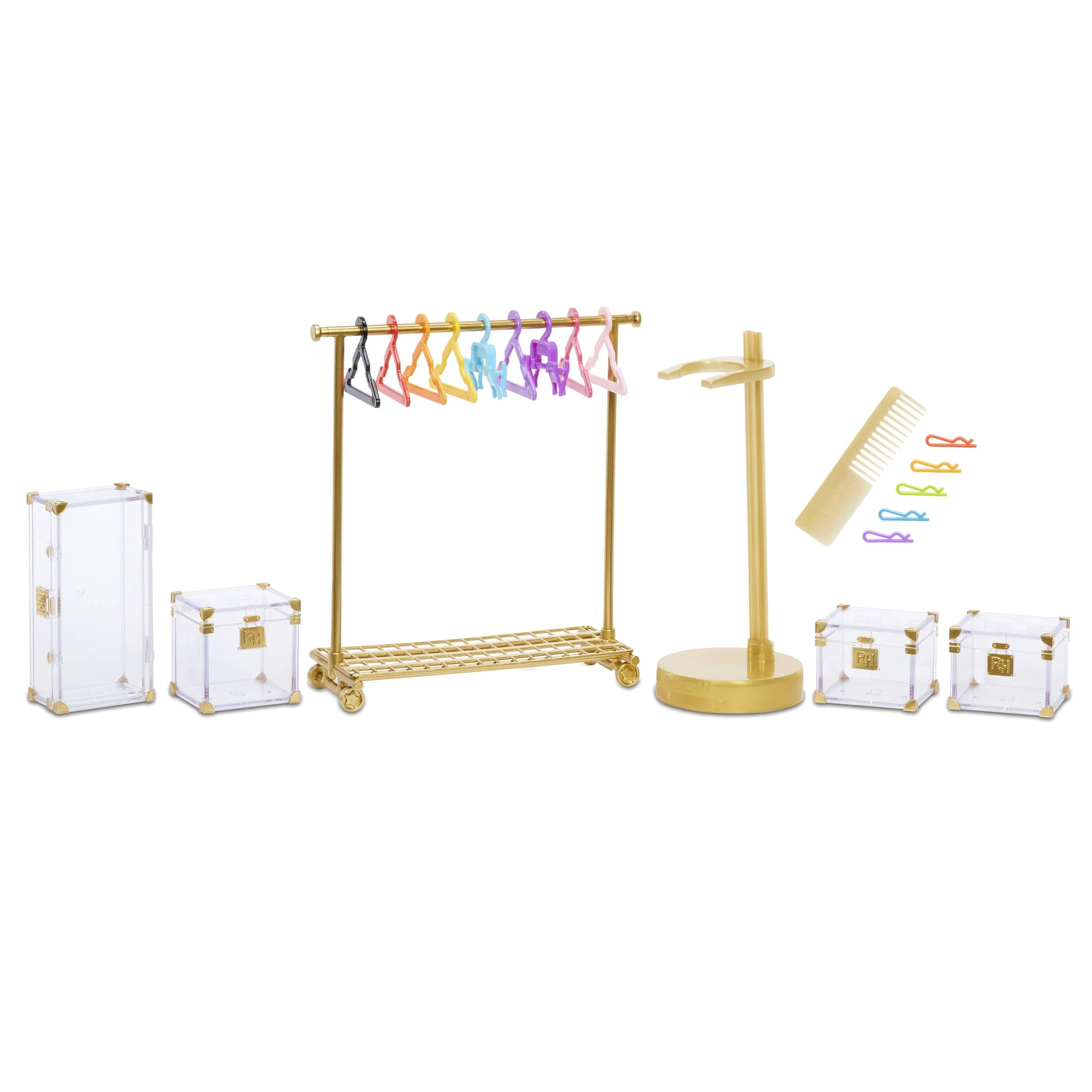 Rainbow High Fashion Studio - Exclusive Doll With Clothing, Accessories & 2 Sparkly Wigs - Create 300+ Looks - Image 7