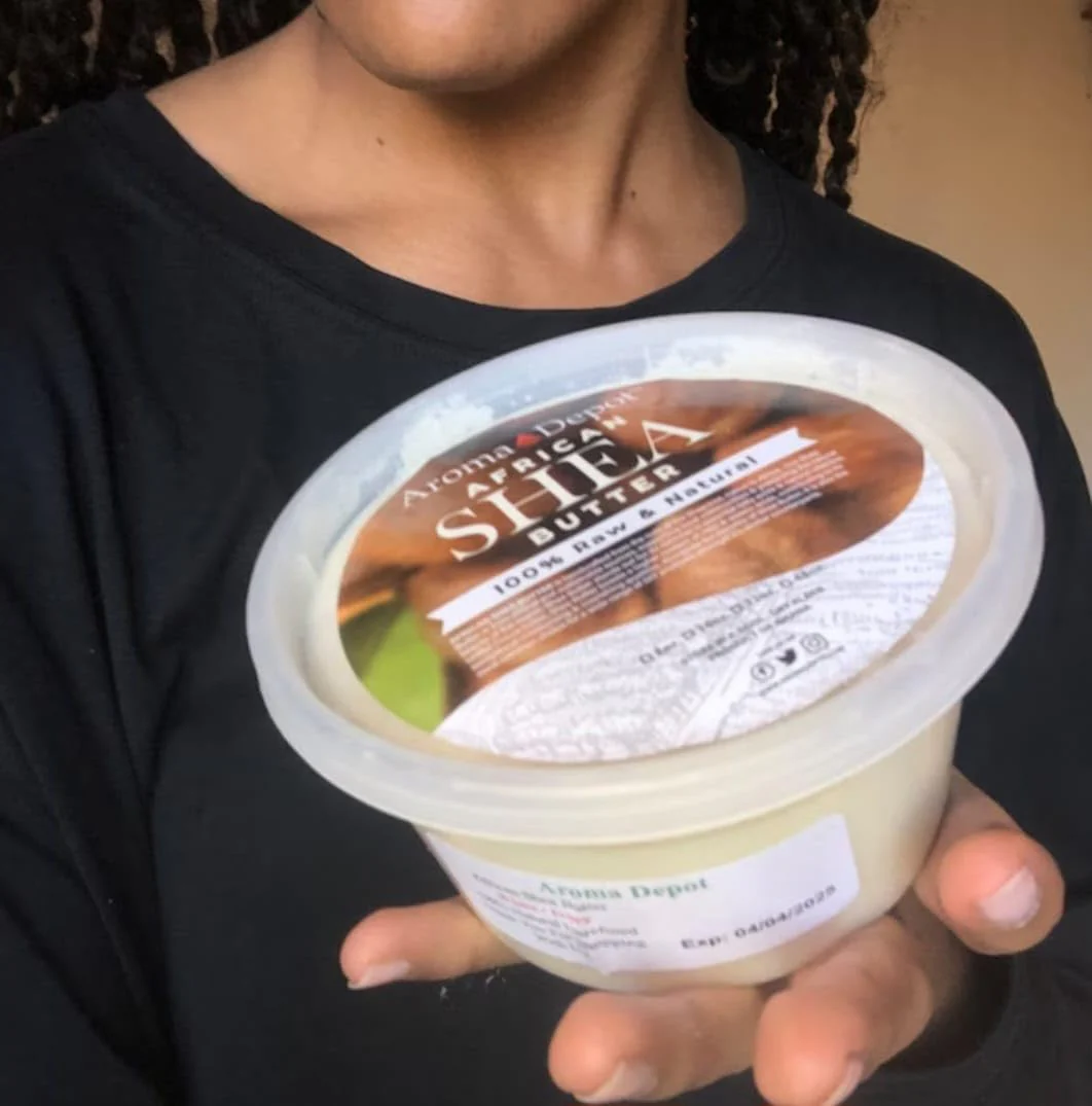 Raw African Shea Butter 32 oz Ivory/White Grade A 100% Pure Natural Unrefined Fresh Moisturizing, Ideal for Dry and Cracked Skin. It can be used in Body, Hair and Face. - Image 6