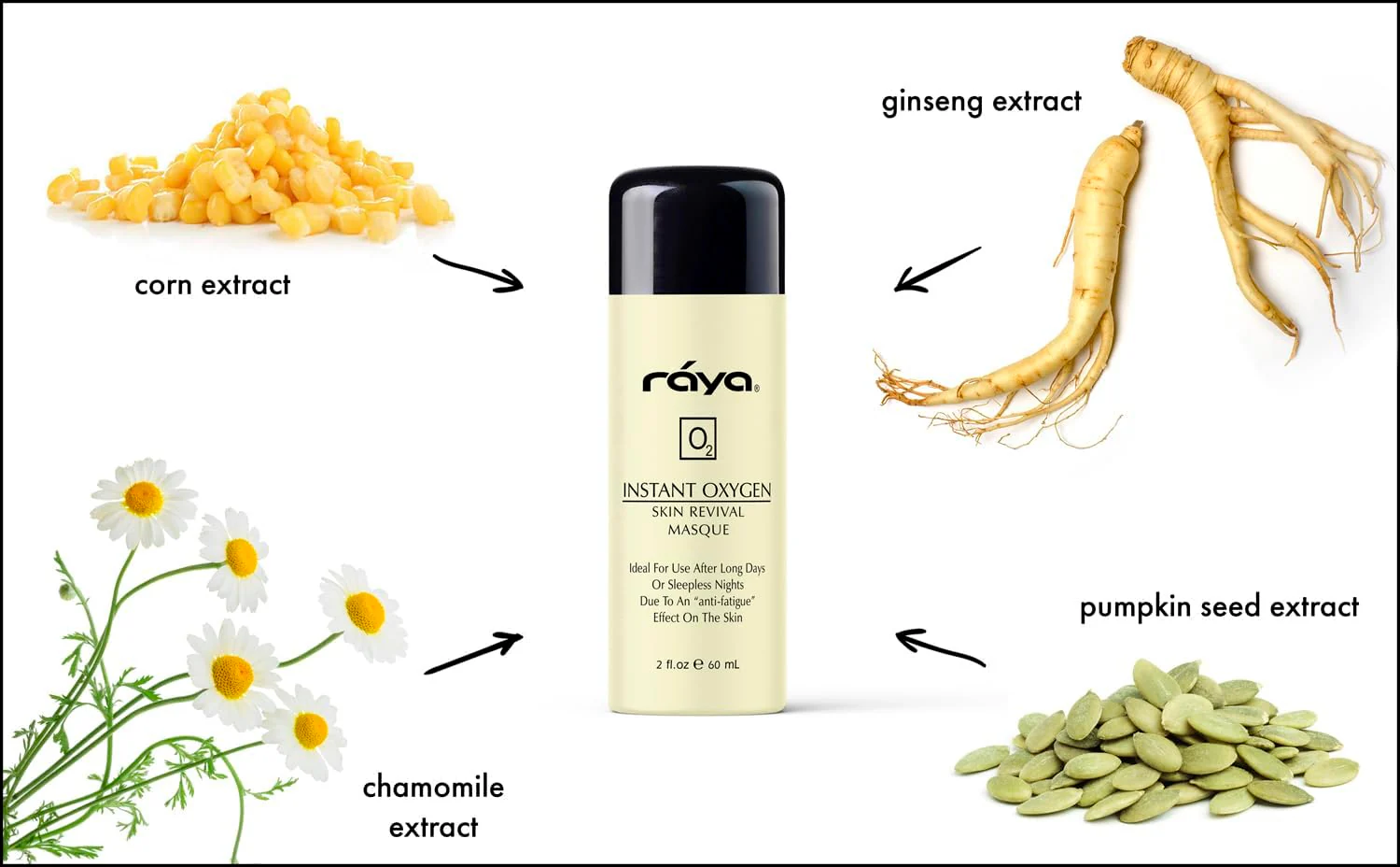 Raya Instant Oxygen Skin Revival Masque (115) | Anti-Fatigue Facial Treatment Mask for All Skin | Creates a Glowing Complexion - Image 8