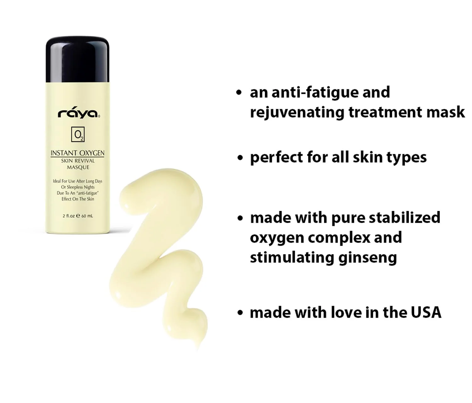 Raya Instant Oxygen Skin Revival Masque (115) | Anti-Fatigue Facial Treatment Mask for All Skin | Creates a Glowing Complexion - Image 9