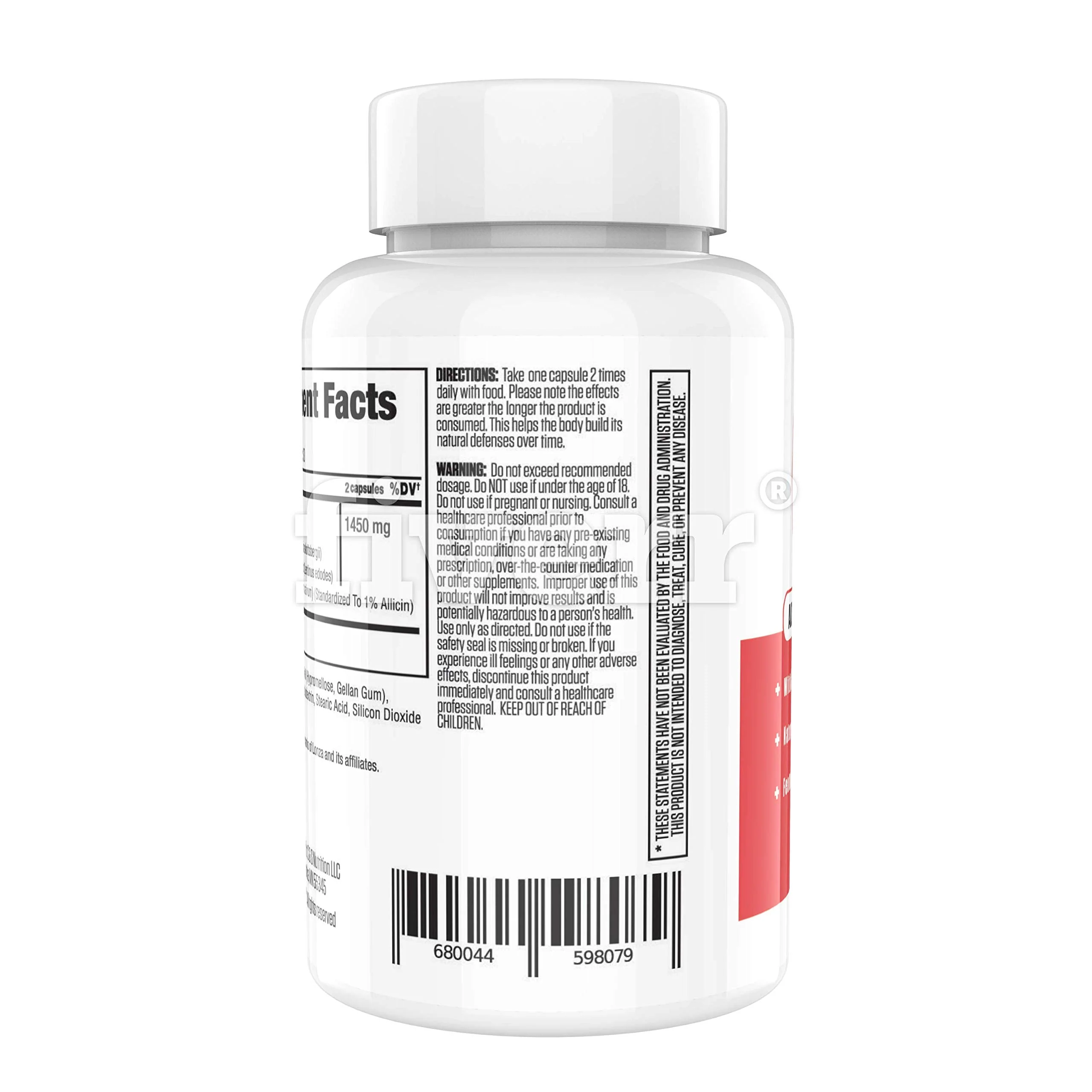 Re+Gen Nutrition Herp Rescue Healing Power Vanish, Immune Support for Women, Mushroom Supplement, Pure Shiitake Mushroom, Beta Glucan, Red Marine Algae, 60 Capsules - Image 2