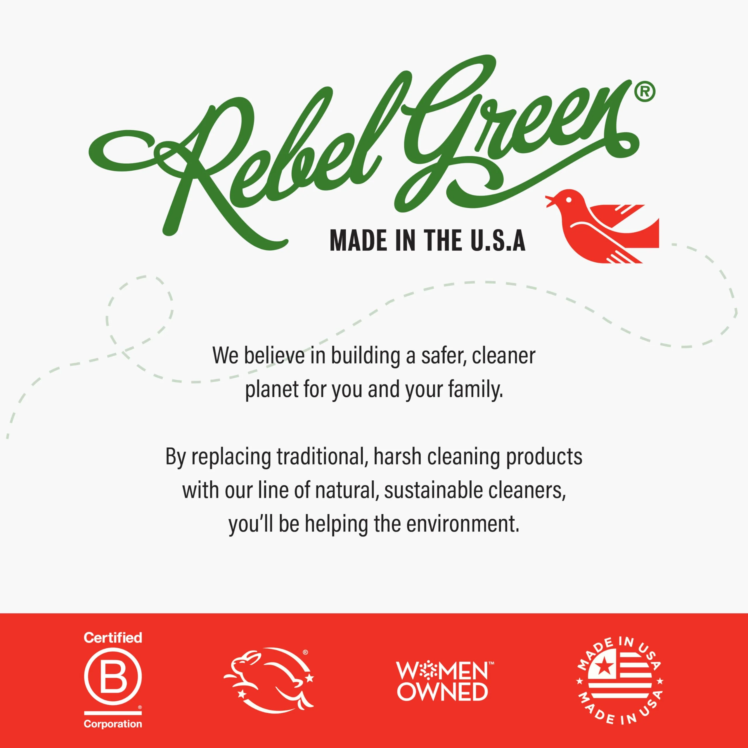 Rebel Green Fruit & Veggie Wash - Natural Produce Wash - Plant-Based Vegetable Wash Spray - Fruit and Vegetable Wash with No Aftertaste - Sustainable Food Wash - (34 oz Refill Bottles, 6 Pack) - Image 2