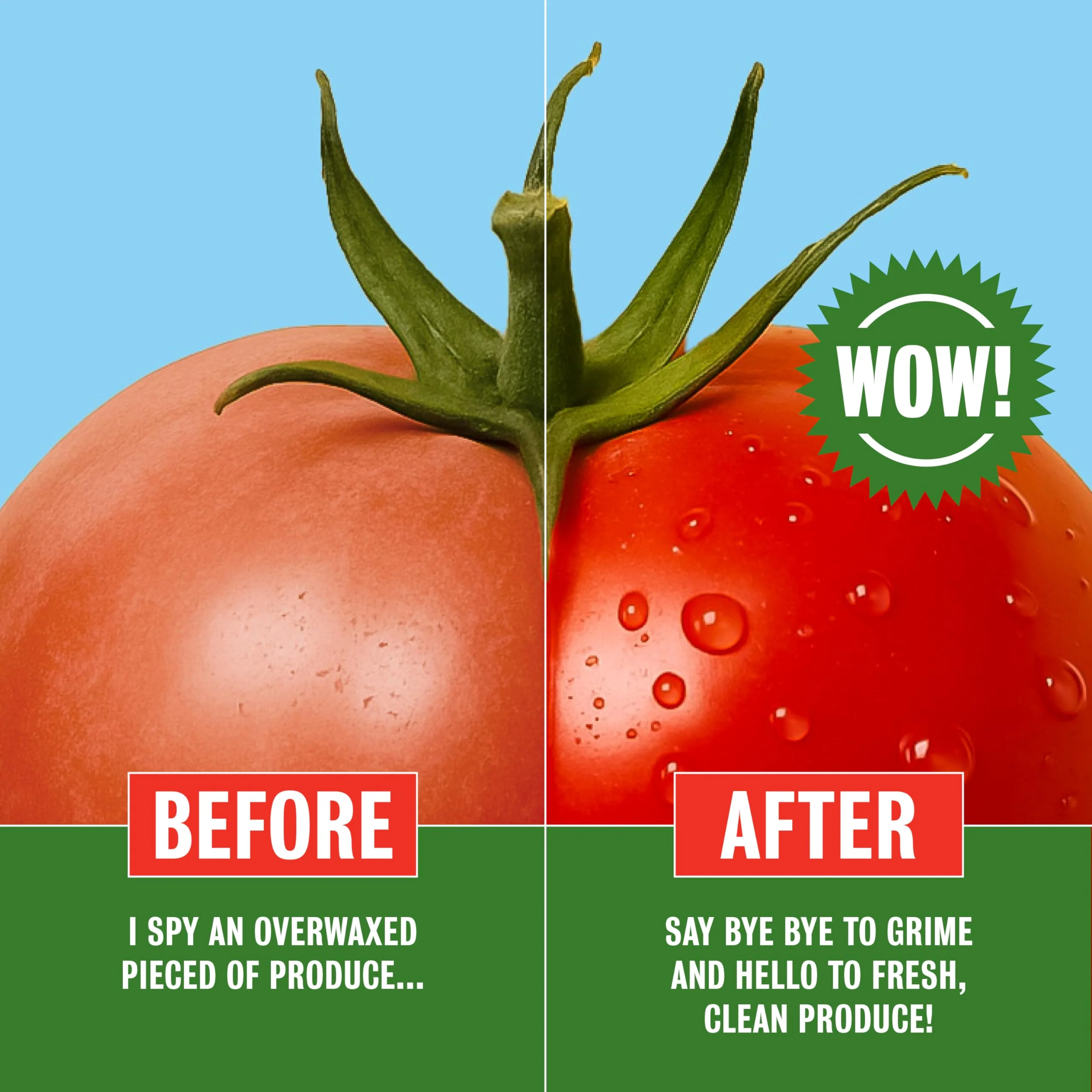 Rebel Green Fruit & Veggie Wash - Natural Produce Wash - Plant-Based Vegetable Wash Spray - Fruit and Vegetable Wash with No Aftertaste - Sustainable Food Wash - (34 oz Refill Bottles, 6 Pack) - Image 6