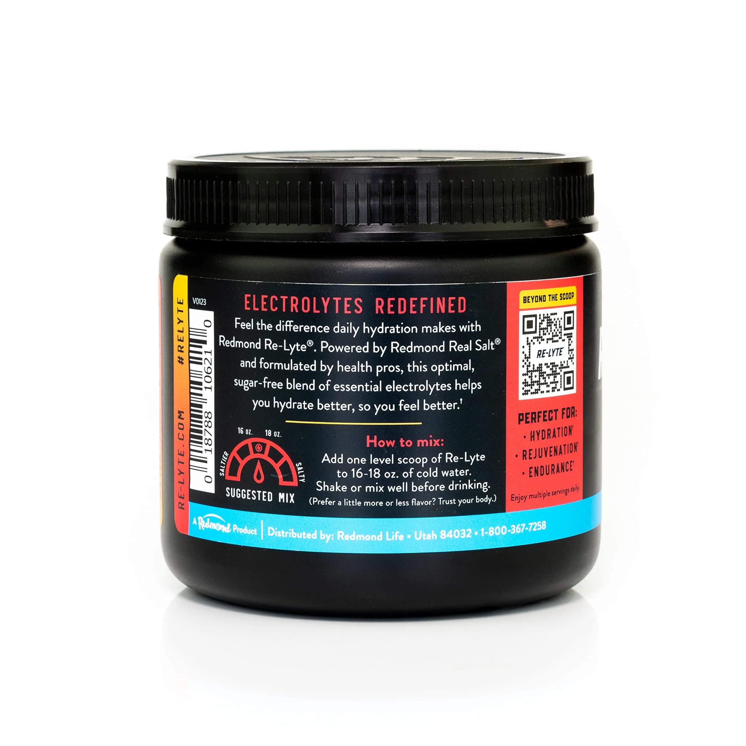 REDMOND Re-Lyte Hydration Electrolyte Powder Mix (Strawberry Lemonade) - Image 3