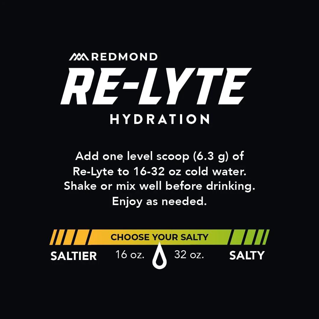 REDMOND Re-Lyte Hydration Electrolyte Powder Mix (Strawberry Lemonade) - Image 7