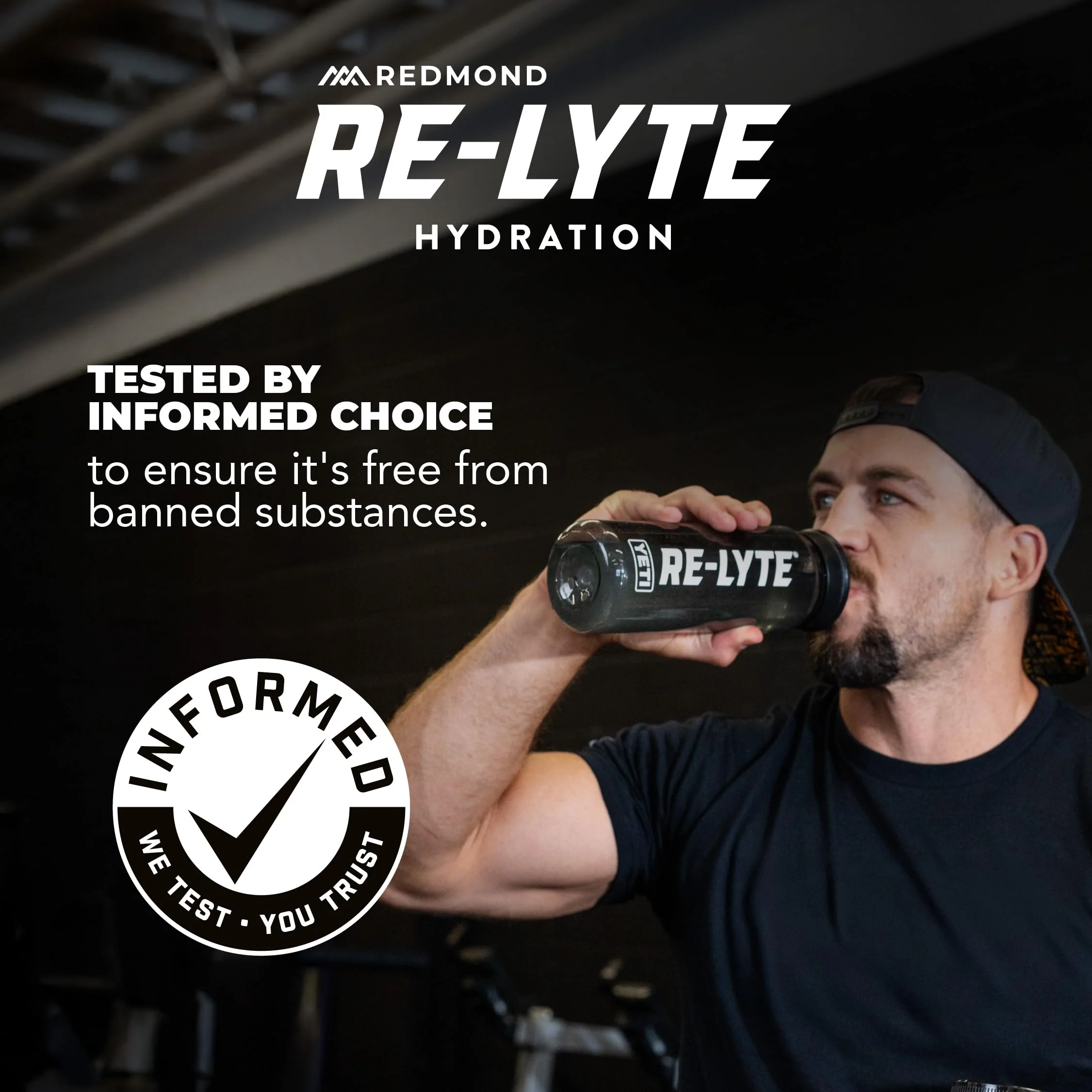 REDMOND Re-Lyte Hydration Electrolyte Powder Mix, Variety Pack, 30 Stick Packs - Image 5