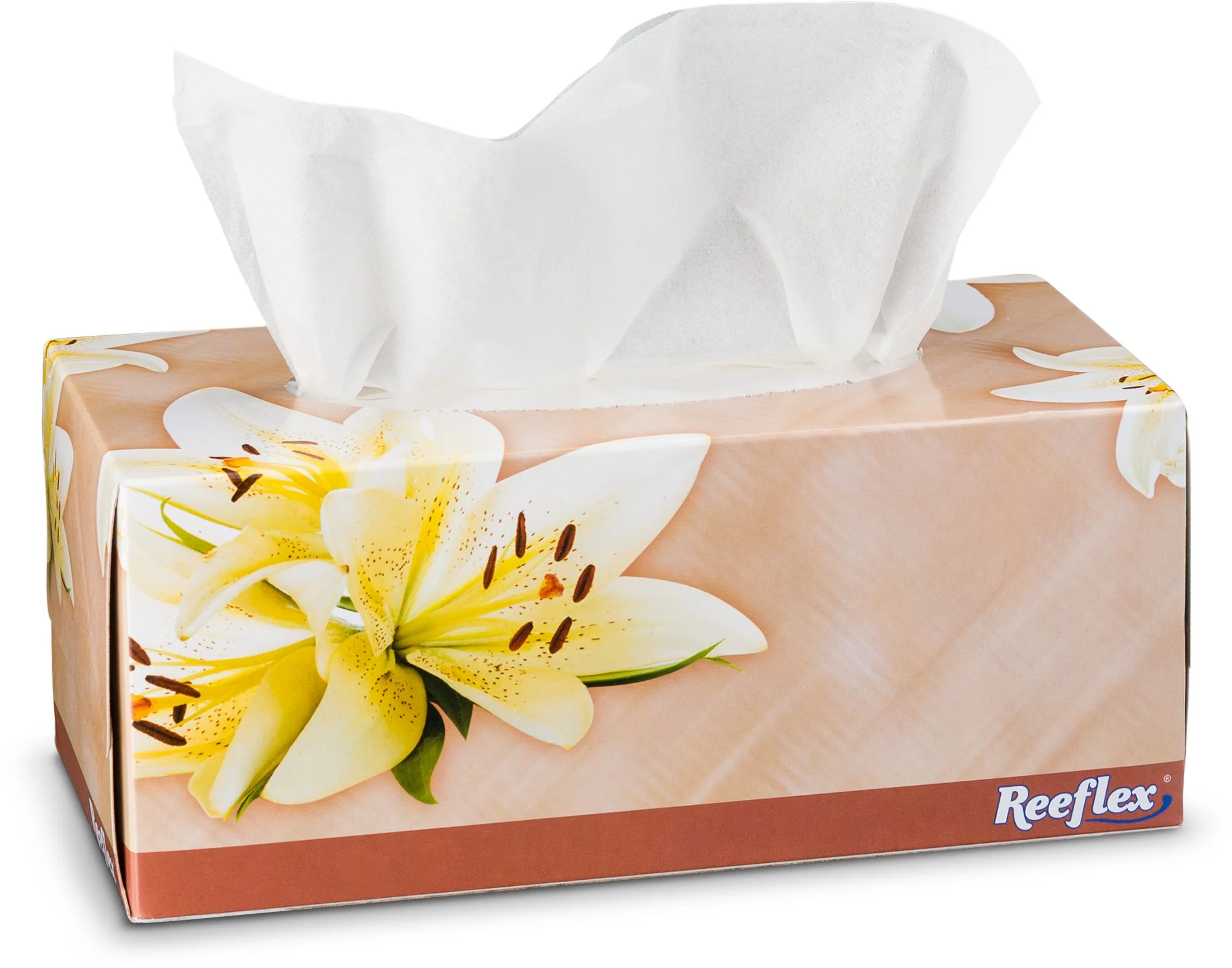Reeflex Premium Facial Tissues 230 Sheets Per Box, 2-Ply Soft Touch, Gentle and Durable in A Stylish Box - 4 Total Boxes, 920 Sheets Family Pack - Image 3